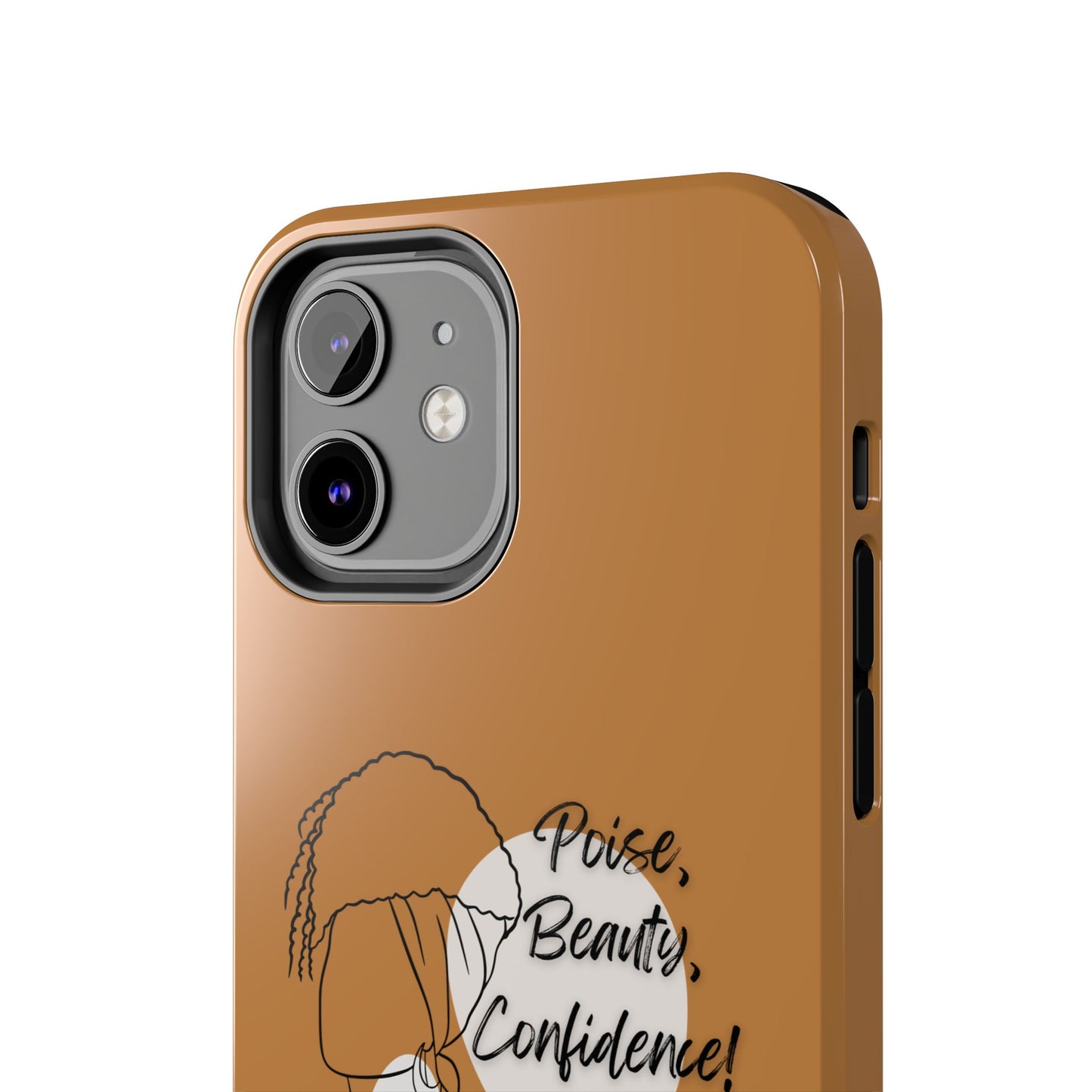 Natural woman Puff (BL)Tough Phone Cases LIGHT BROWN
