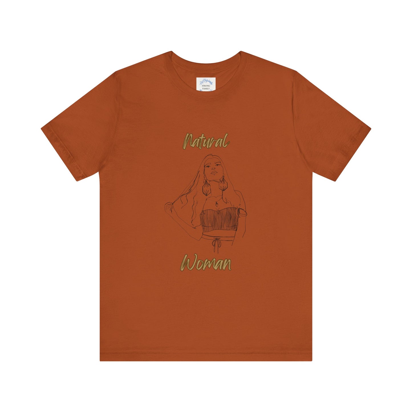 Natural Woman Thinking (BL) Short Sleeve T-Shirt