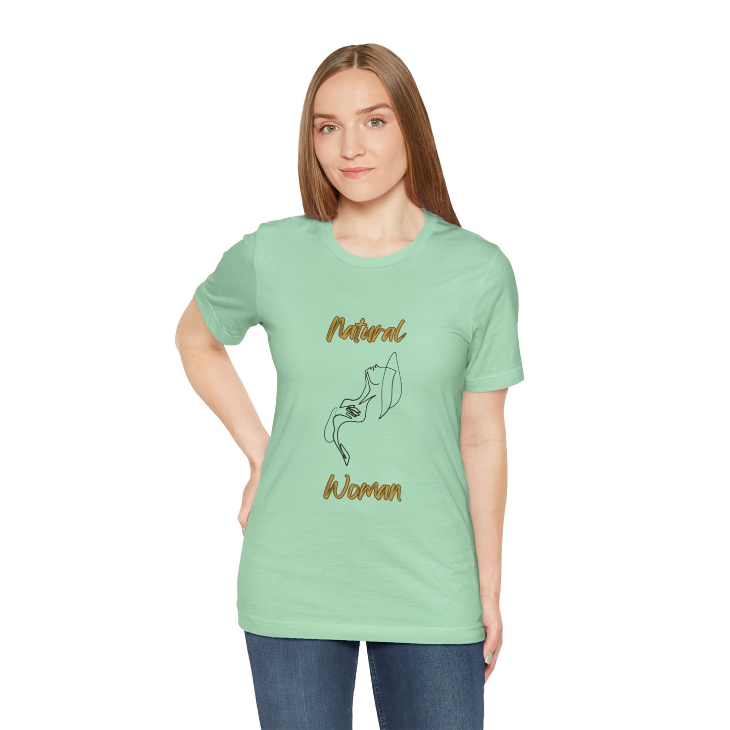 Natural Woman Free (BL) Short Sleeve T-Shirt