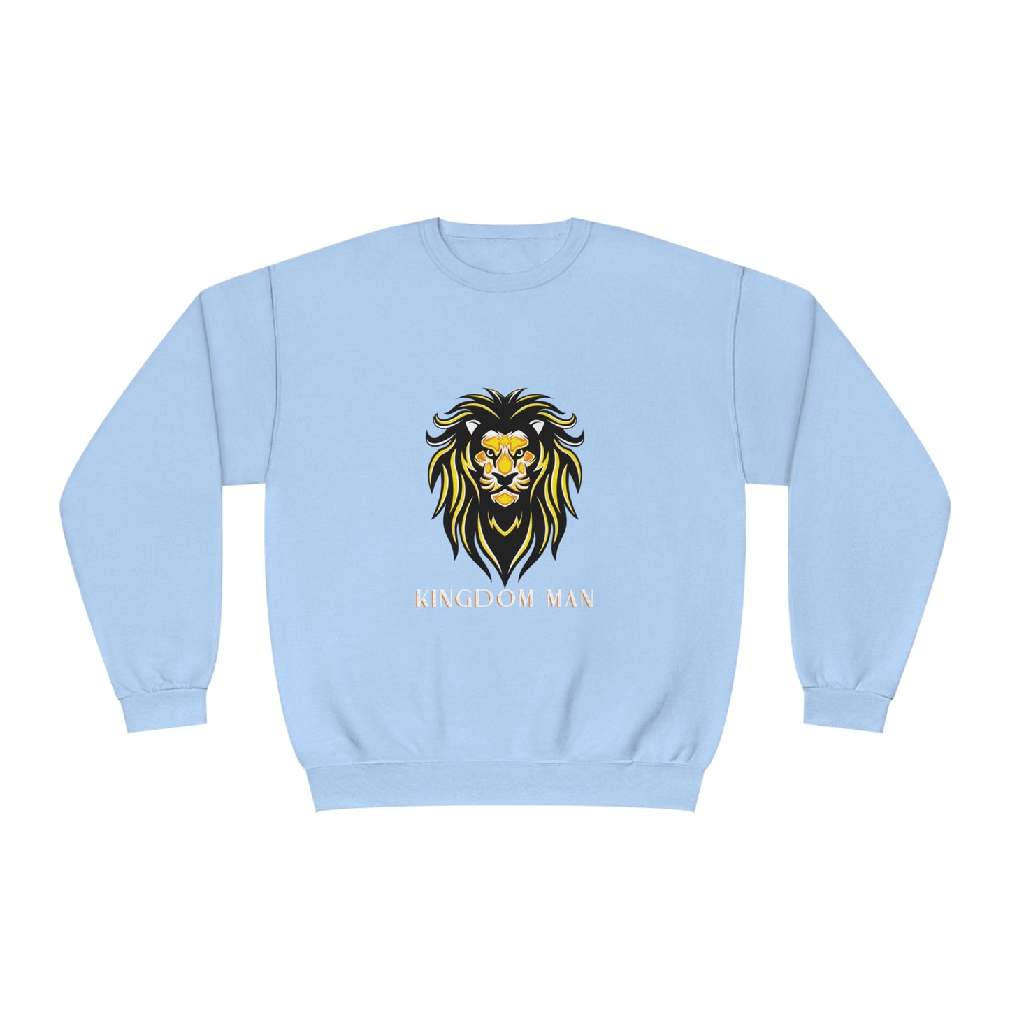 Kingdom Man (White/Gold) Crewneck Sweatshirt