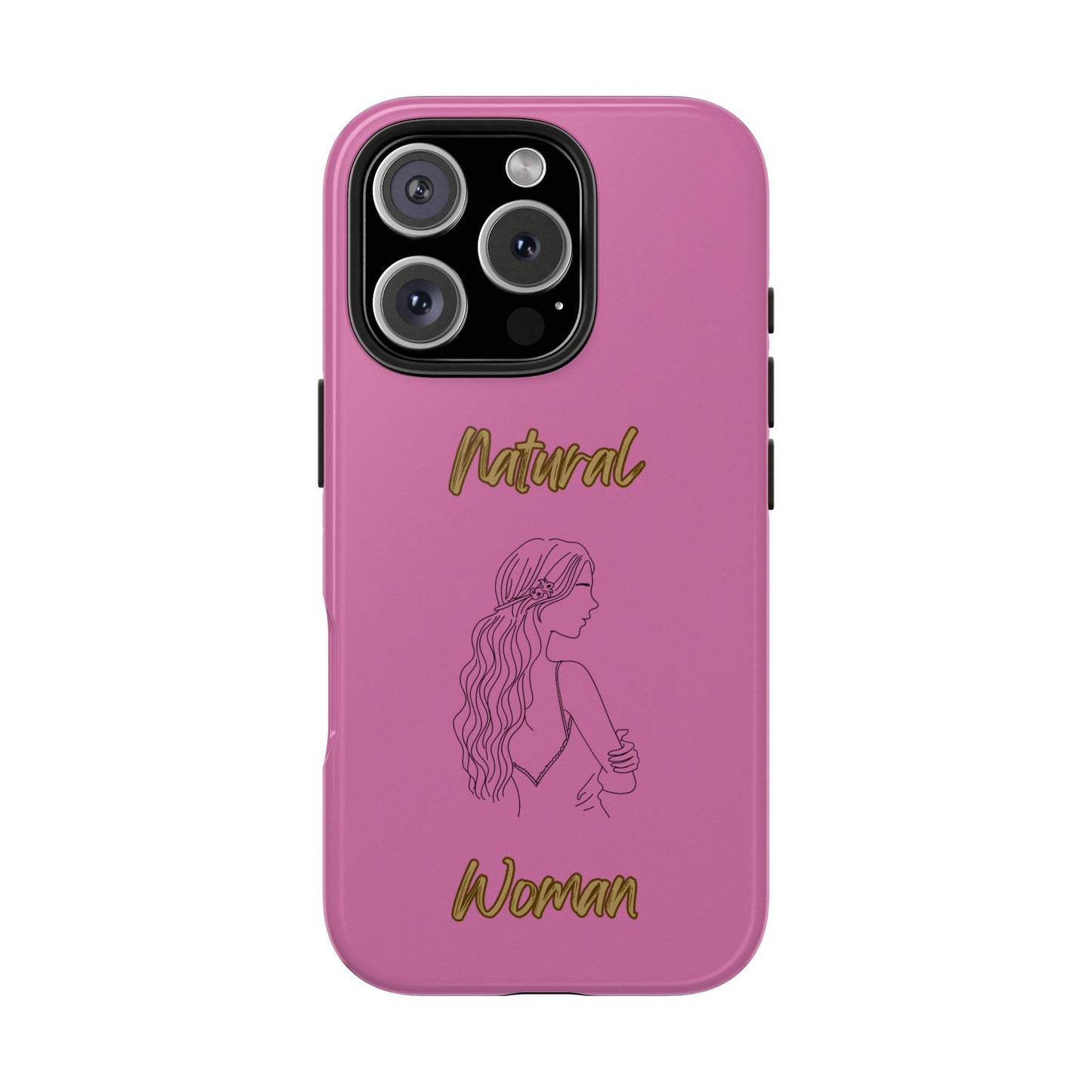 Natural Woman Young Woman (BL)Tough Phone Cases LIGHT PINK