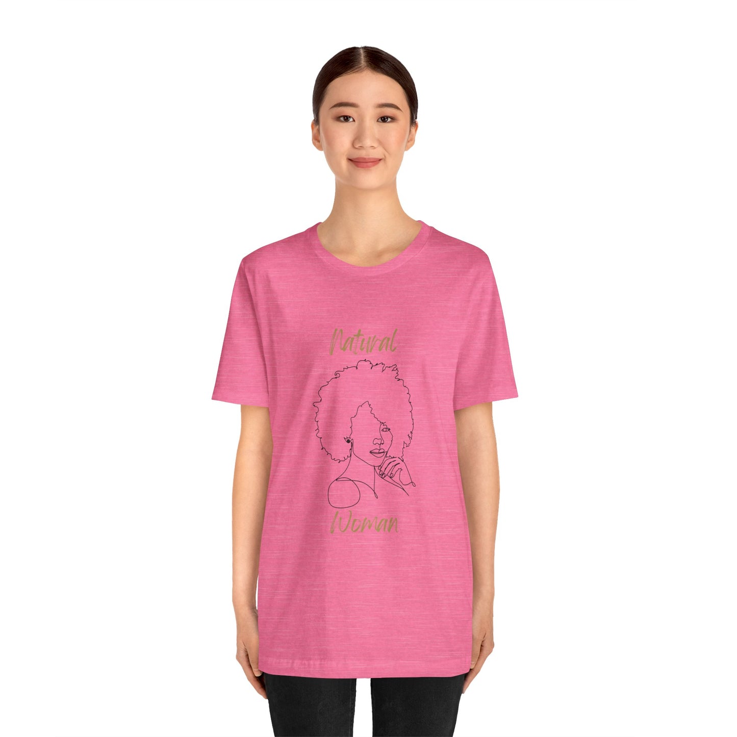 Natural Woman The Look (BL) Short Sleeve T-Shirt