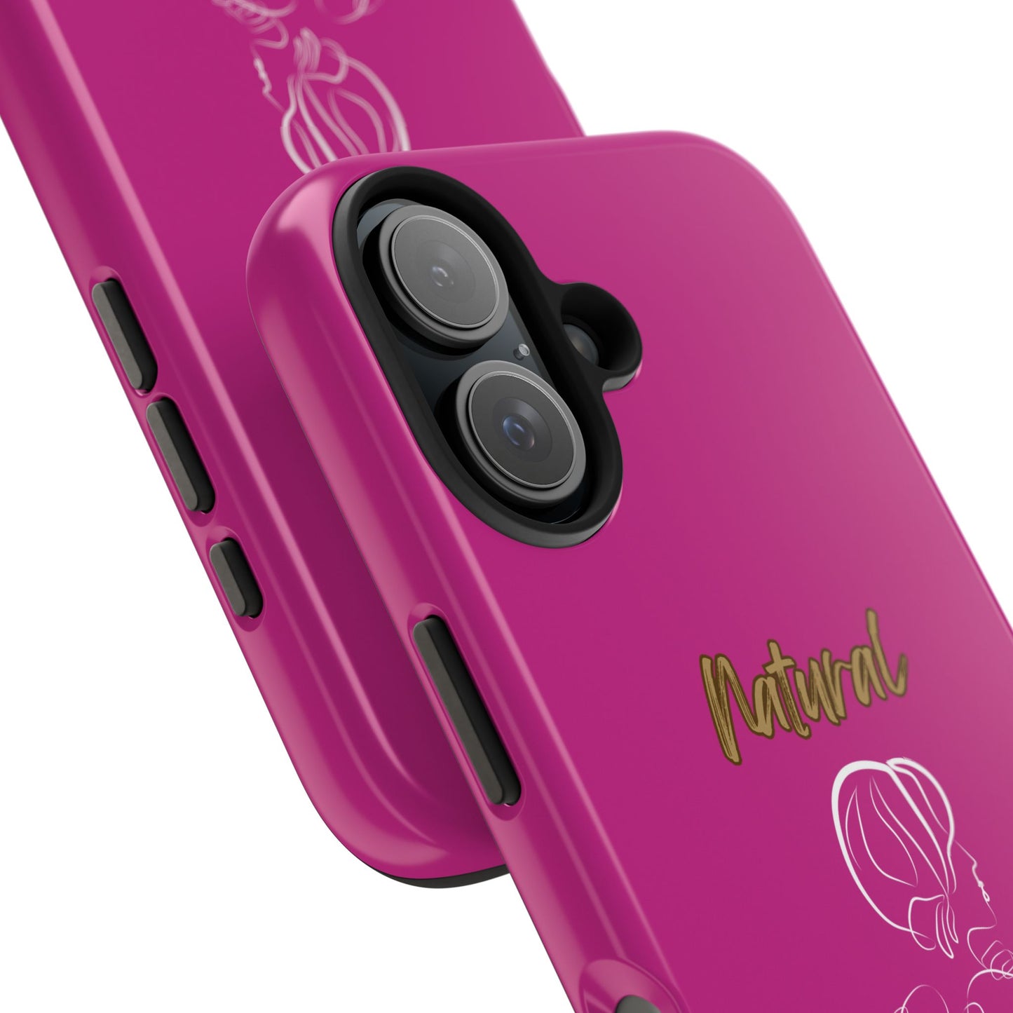 Natural Woman Back (WL)Tough Phone Cases PINK