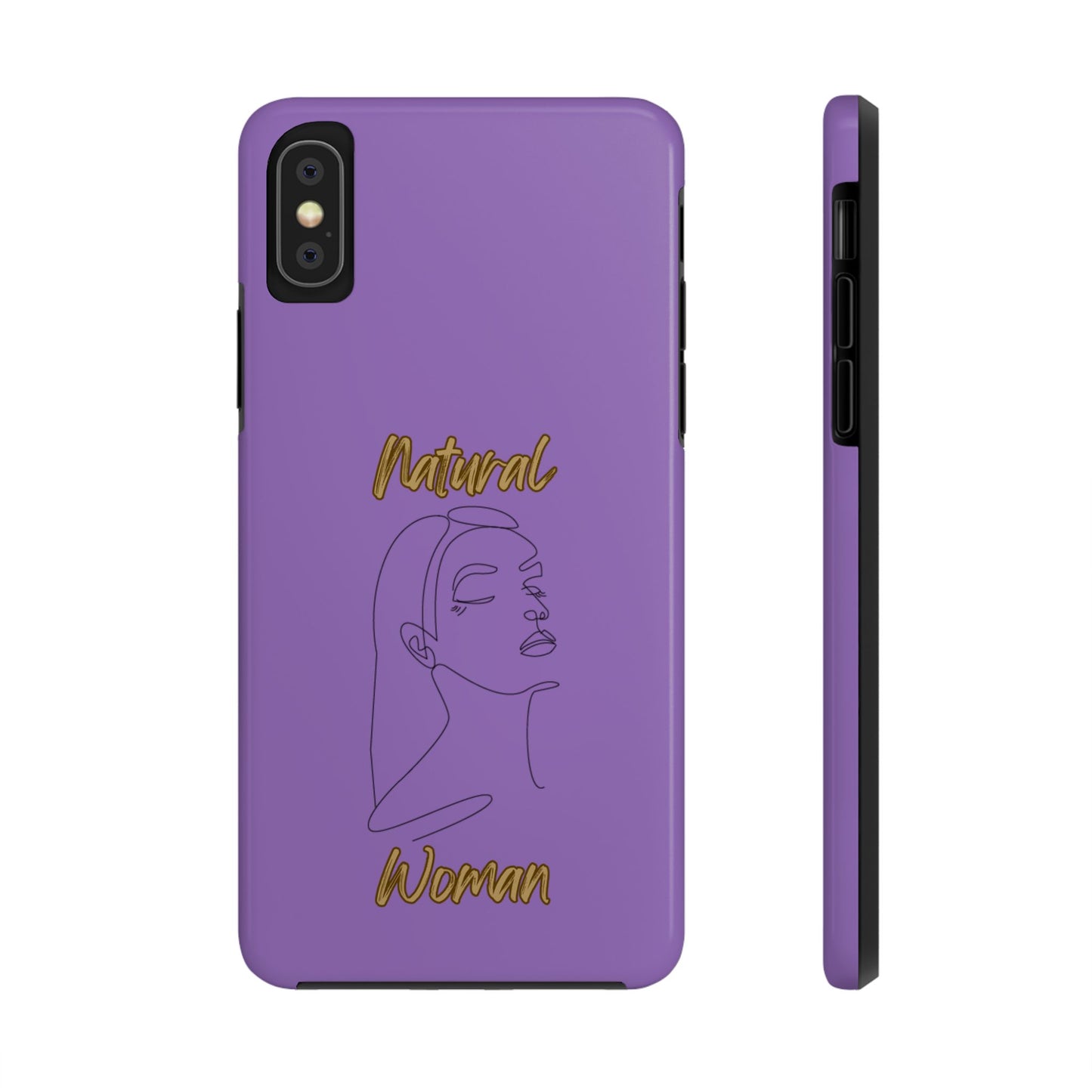 Natural Woman Calm (BL) Tough Phone Cases LIGHT PURPLE