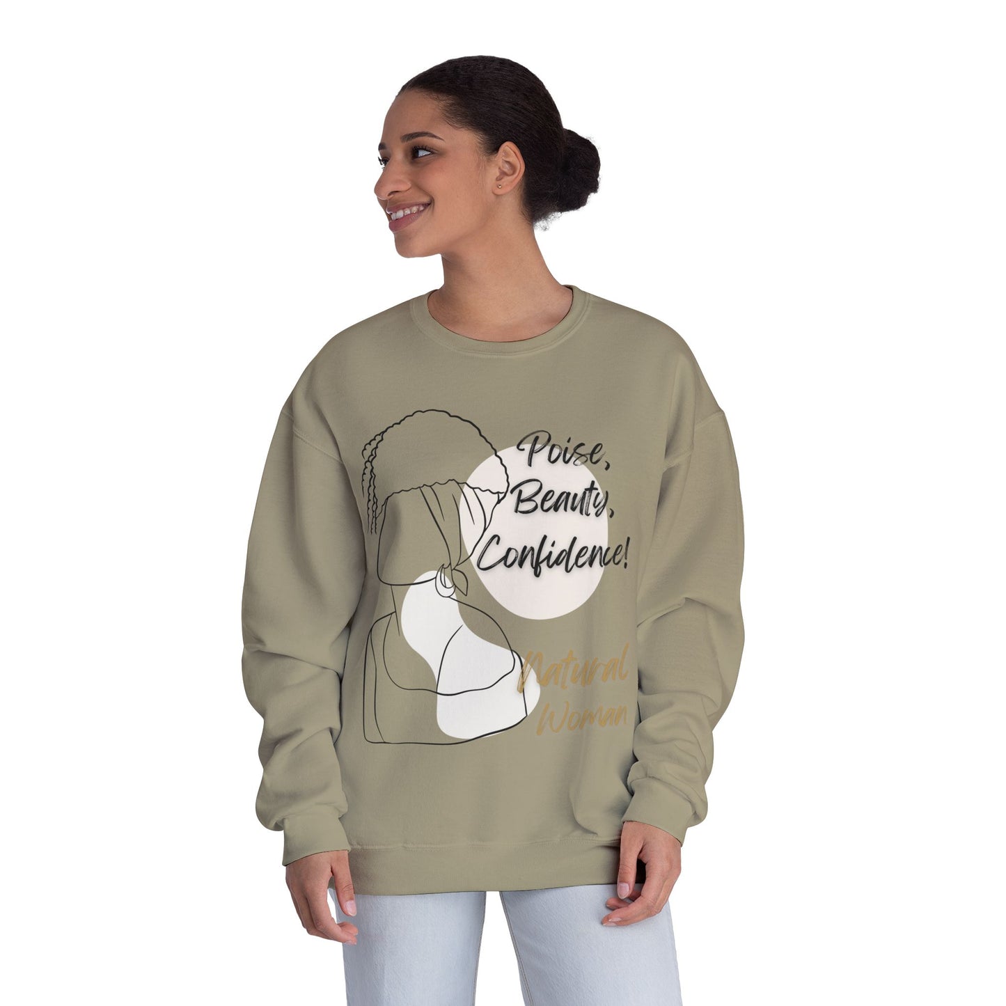 Natural Woman Puff (BL) Crewneck Sweatshirt