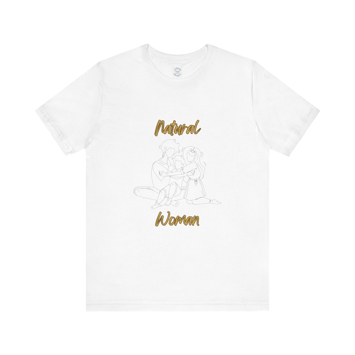 Natural Woman Bear Hugs (BL) Short Sleeve T-Shirt