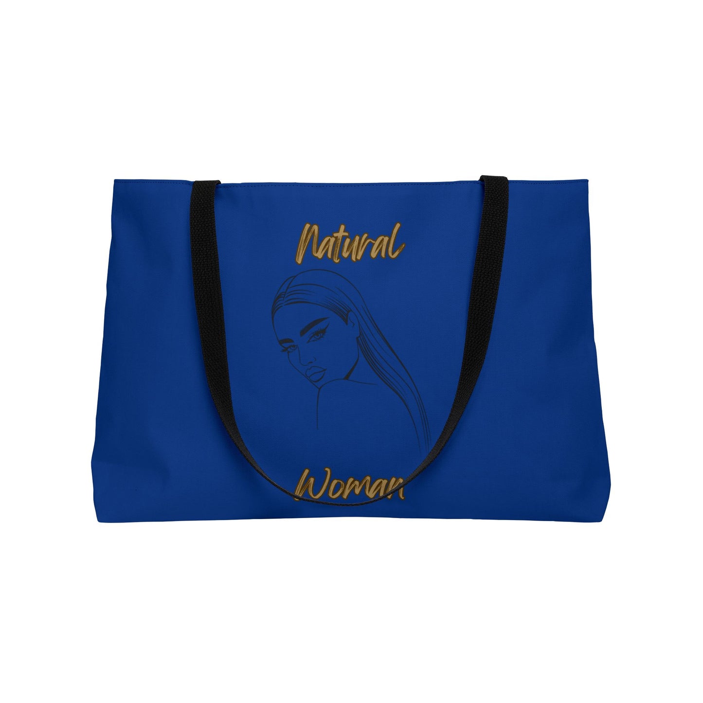 Natural Woman The Stare (BL) Weekender Tote Bag DARK BLUE
