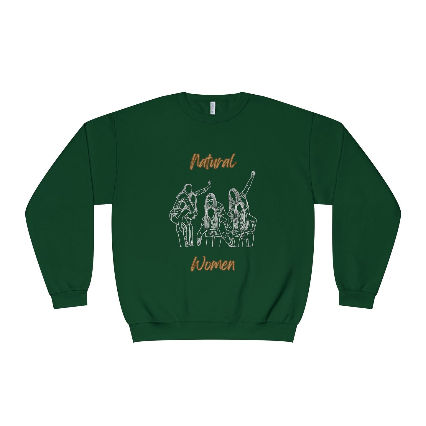 Natural Women Piggy Back (WL) Crewneck Sweatshirt