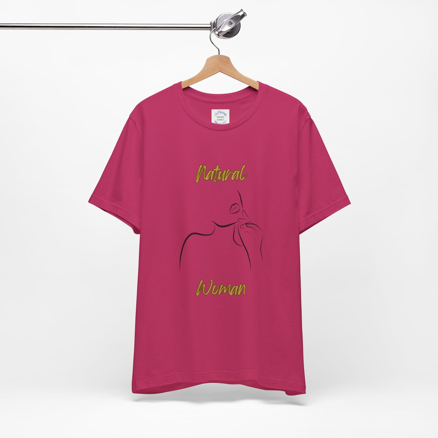 Natural Woman Chin Up (BL) Short Sleeve T-Shirt