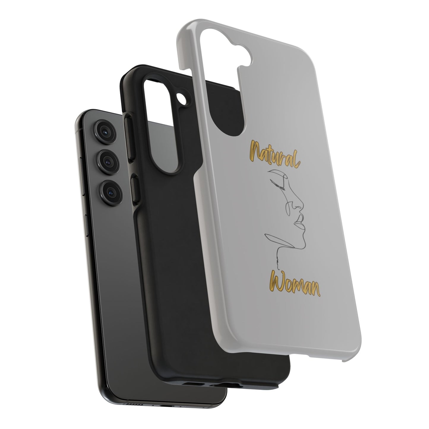 Natural Woman Timeless (BL)Tough Phone Cases LIGHT GREY