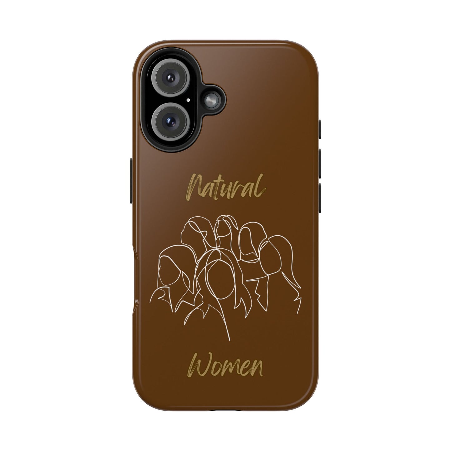 Natural Women Professionals (WL)Tough Phone Cases BROWN