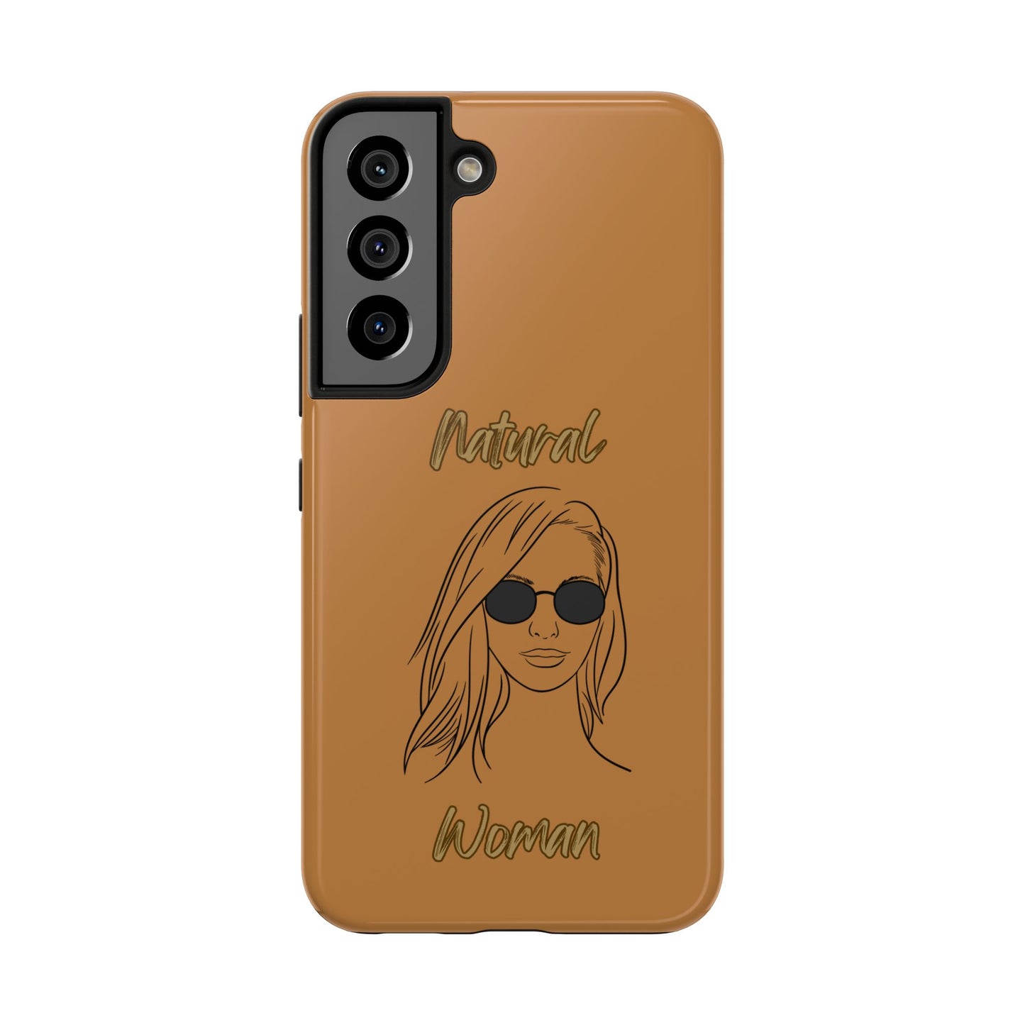 Natural Woman Shades (BL)Tough Phone Cases LIGHT BROWN