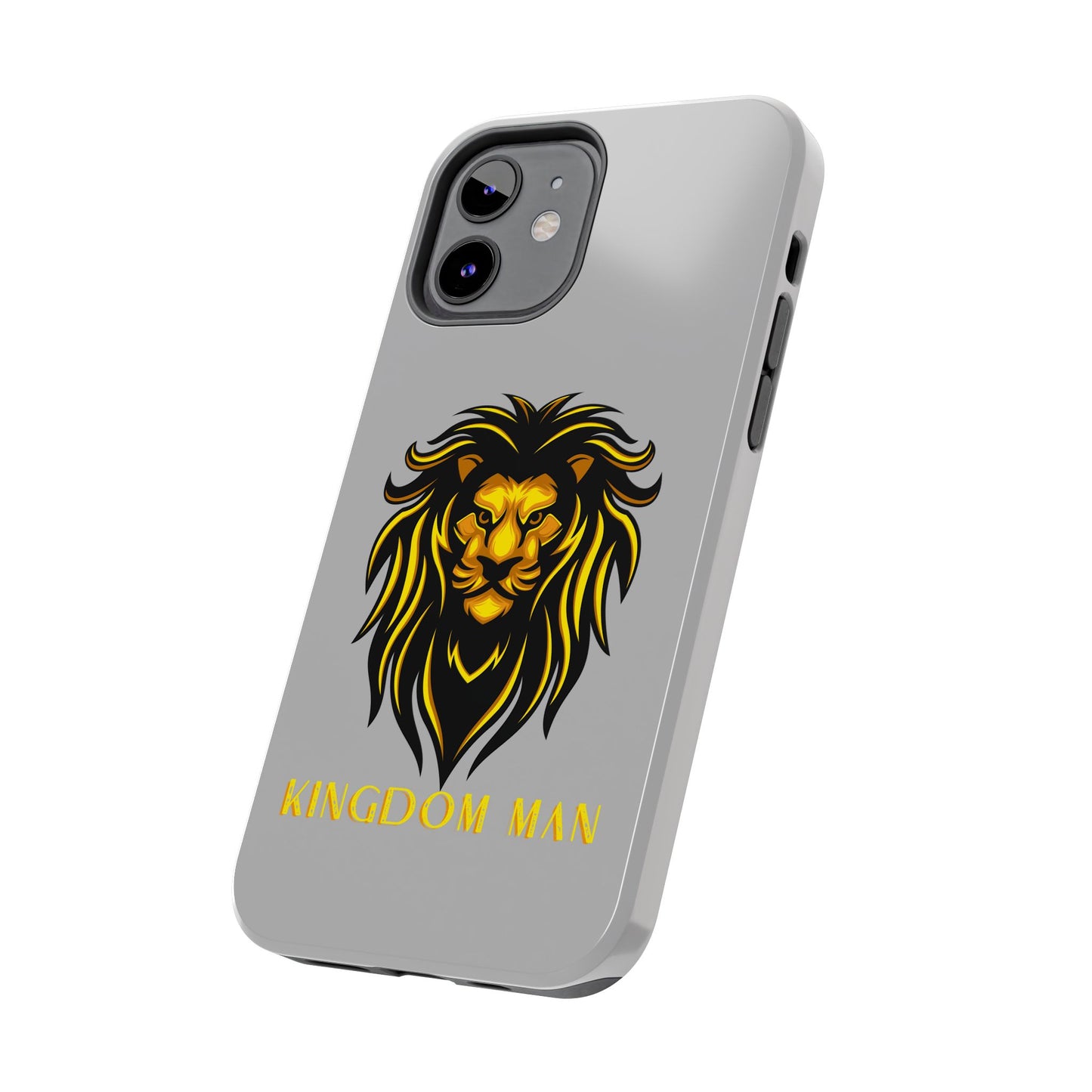 KIngdom Man (Gold Label) Tough Phone Cases LIGHT GREY