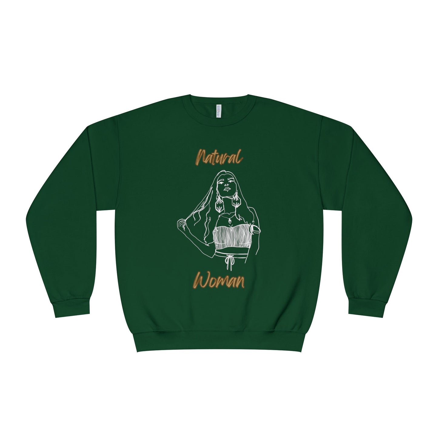 Natural Woman Thinking (WL) Crewneck Sweatshirt