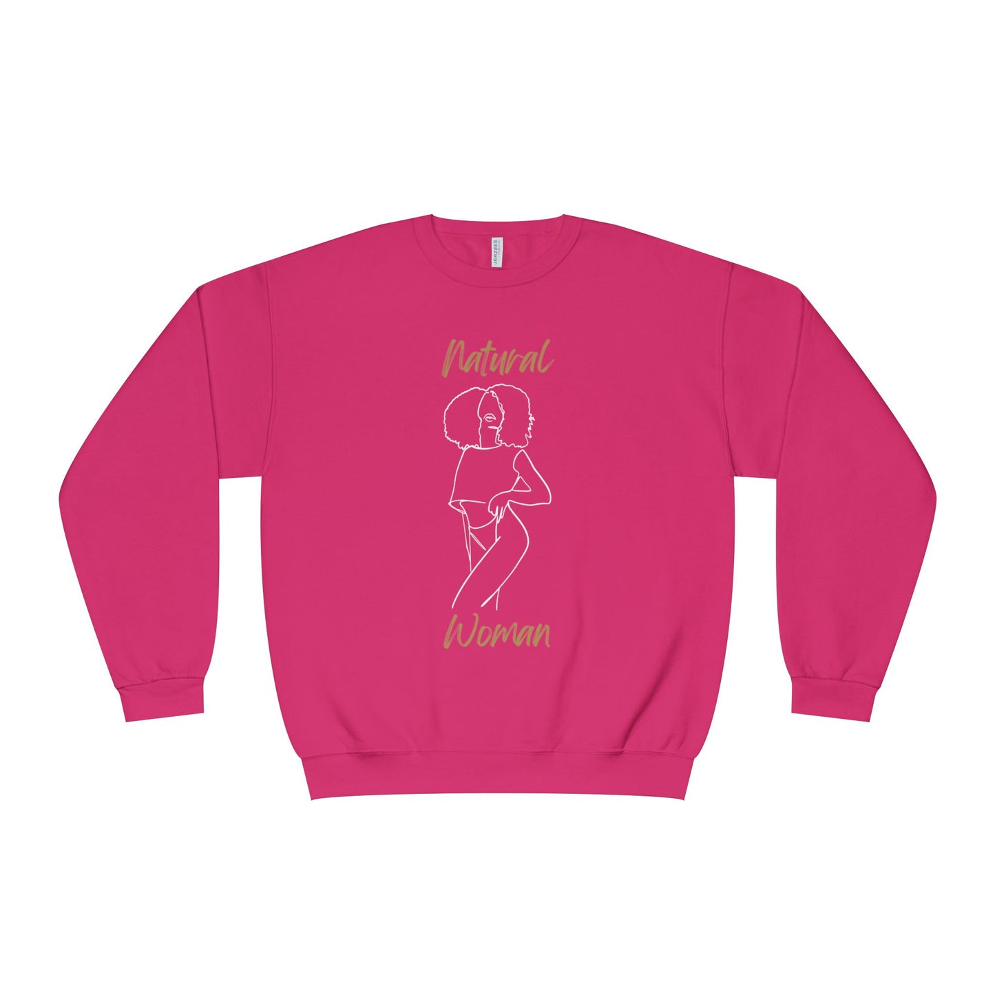 Natural Woman Pose (WL) Crewneck Sweatshirt
