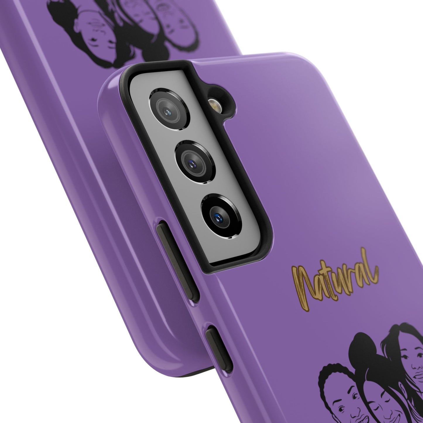 Natural Women Laughing Friends (BL)Tough Phone Cases LIGHT PURPLE