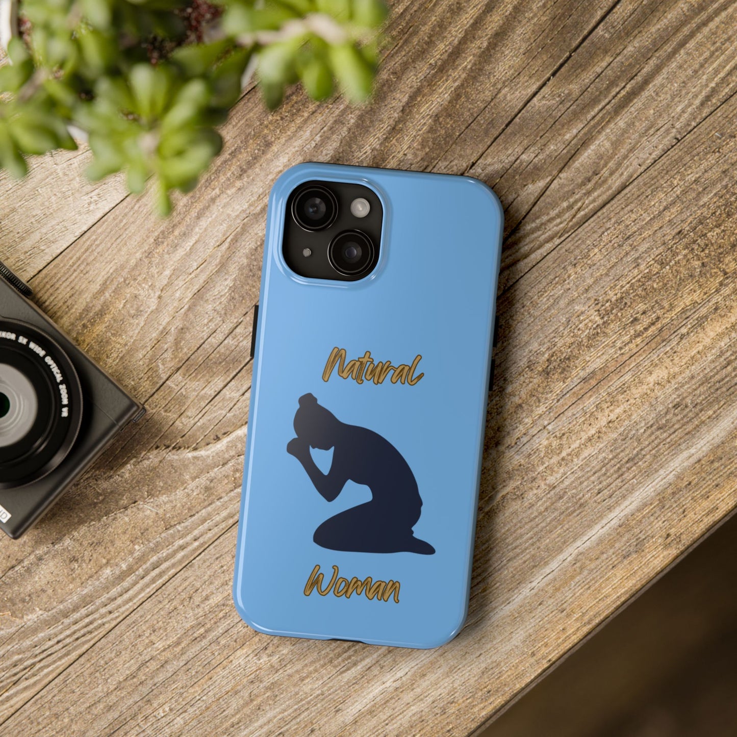 Natural Woman Pray (BL)Tough Phone Cases LIGHT BLUE