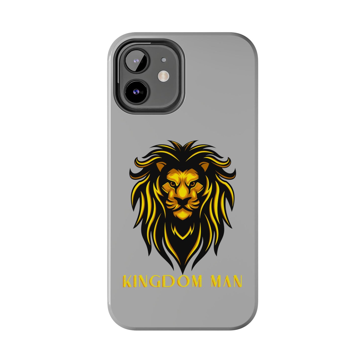 KIngdom Man (Gold Label) Tough Phone Cases LIGHT GREY