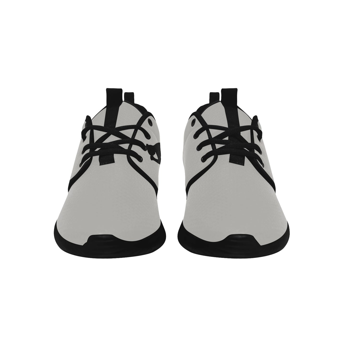 Natural Woman PRAY (BL) GRAY w/ Black Sole Sneakers