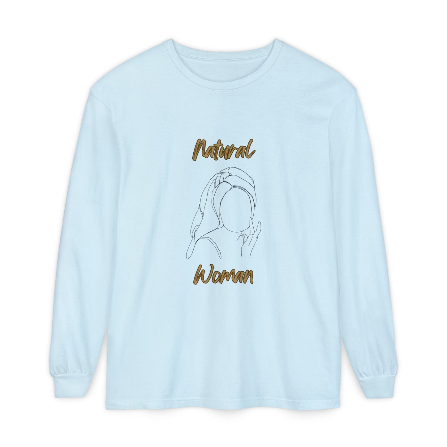 Natural Woman Towel Wrapped (BL) Long Sleeve T-Shirt