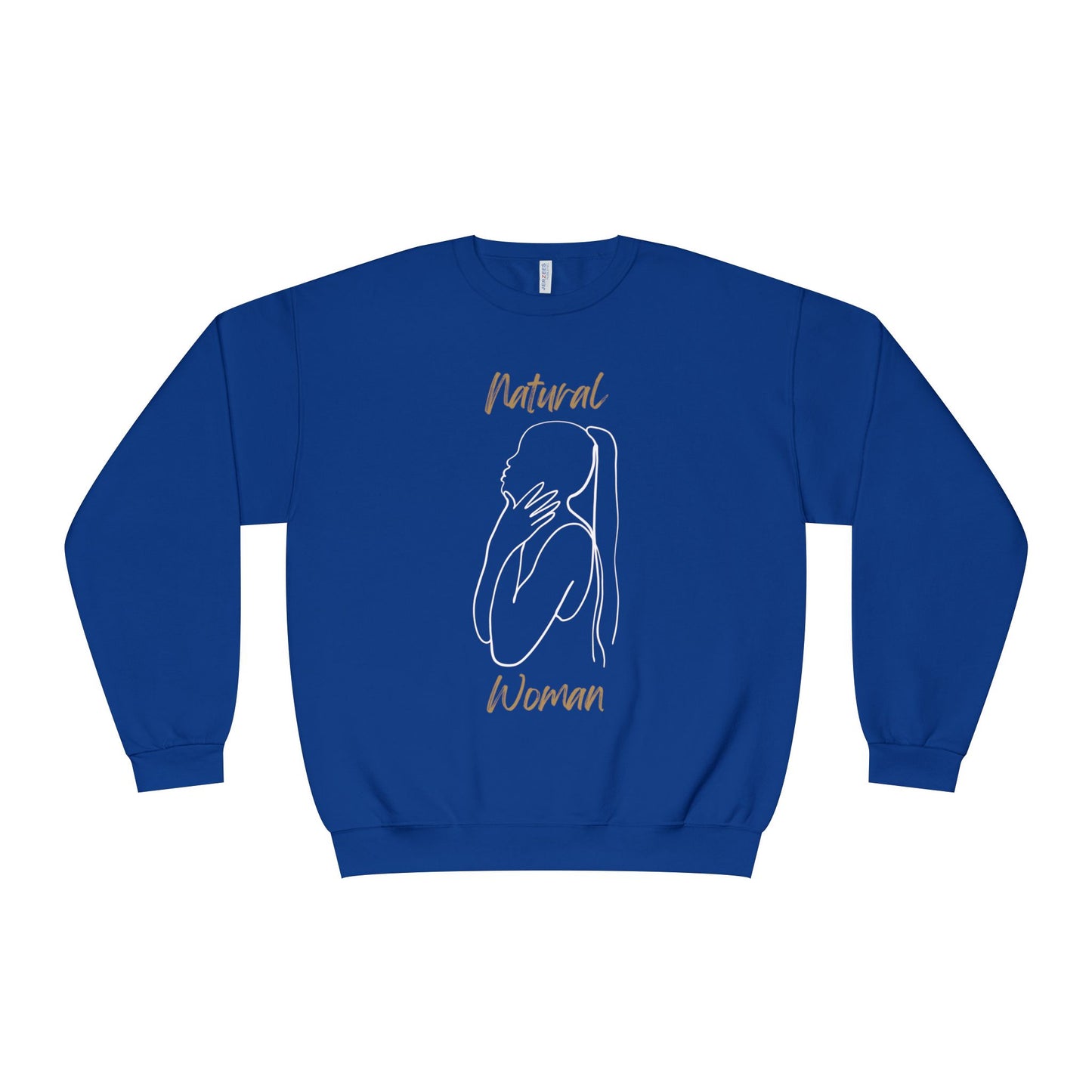 Natural Woman Ponytail (WL) Crewneck Sweatshirt