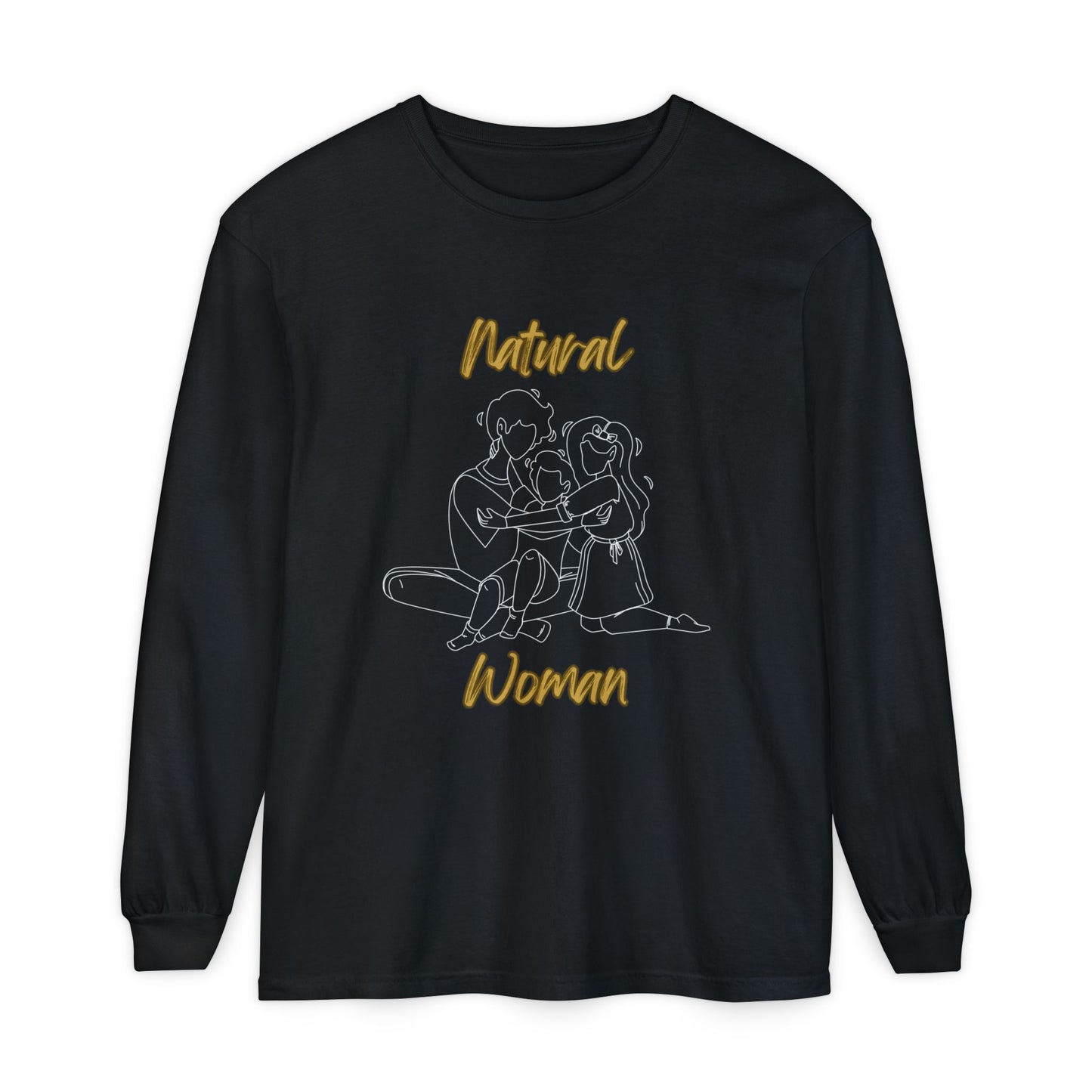 Natural Woman Bear Hugs (WL) Long Sleeve T-Shirt