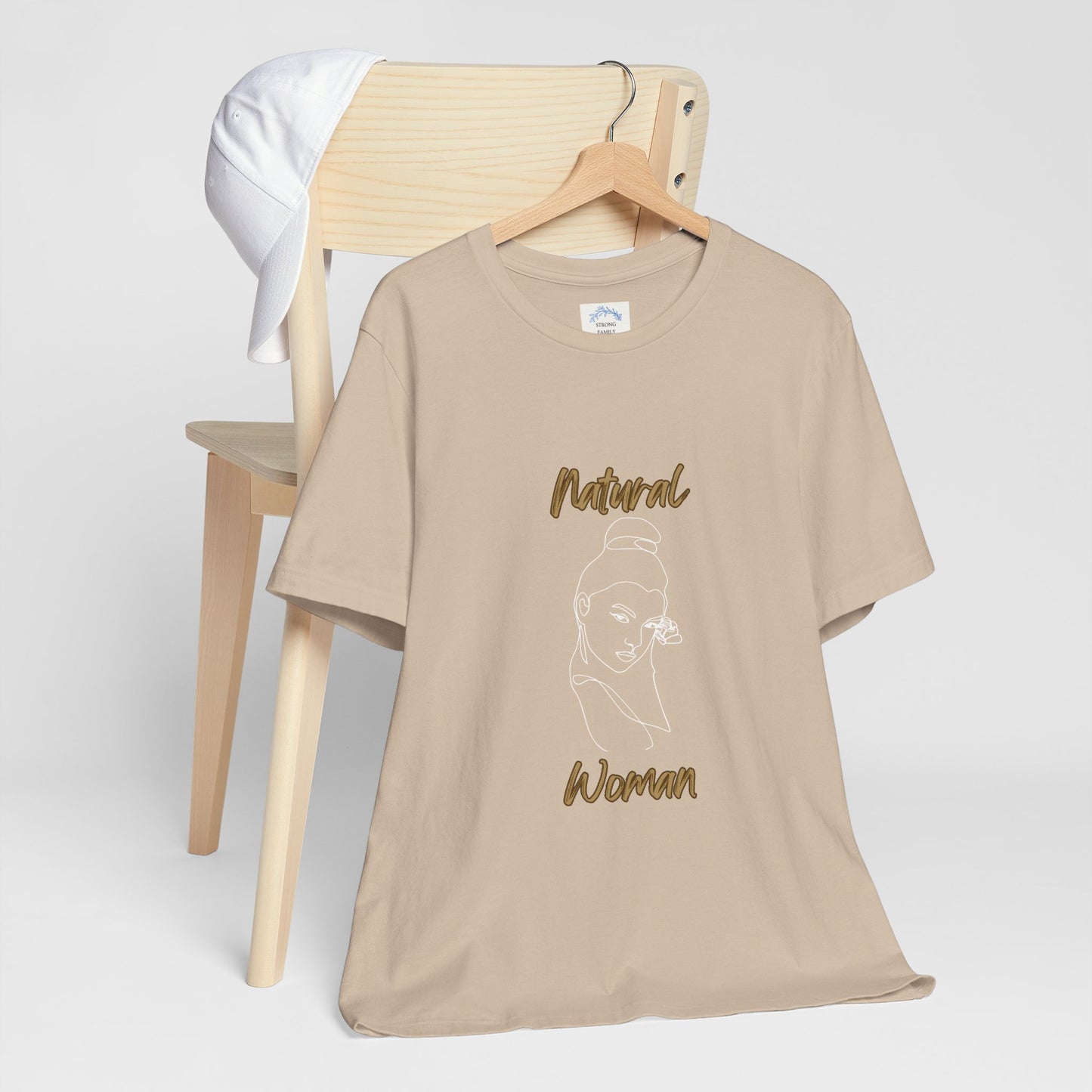 Natural Woman Sassy Bun (WL) Short Sleeve T-Shirt