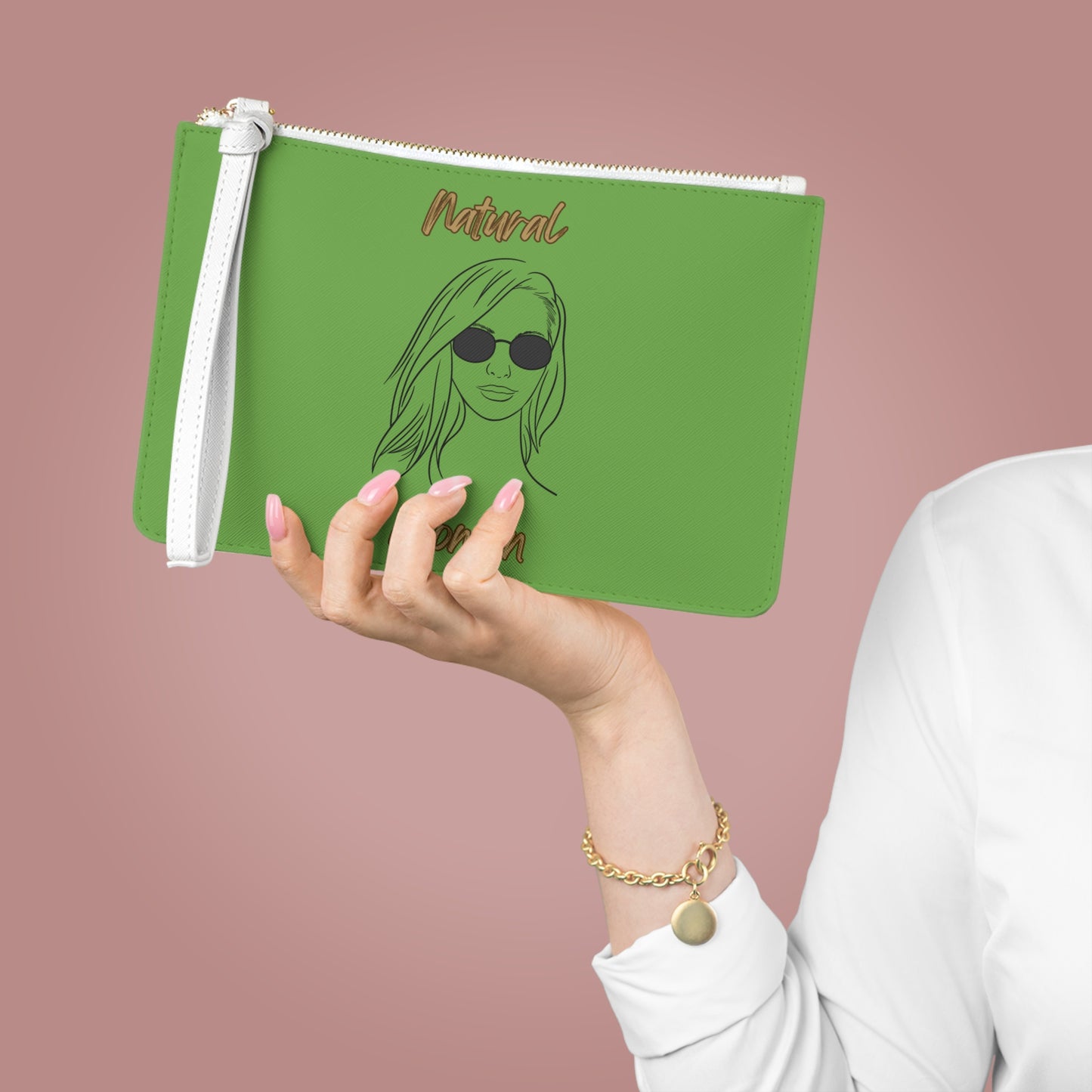 Natural Woman Shades (BL) Clutch Bag GREEN