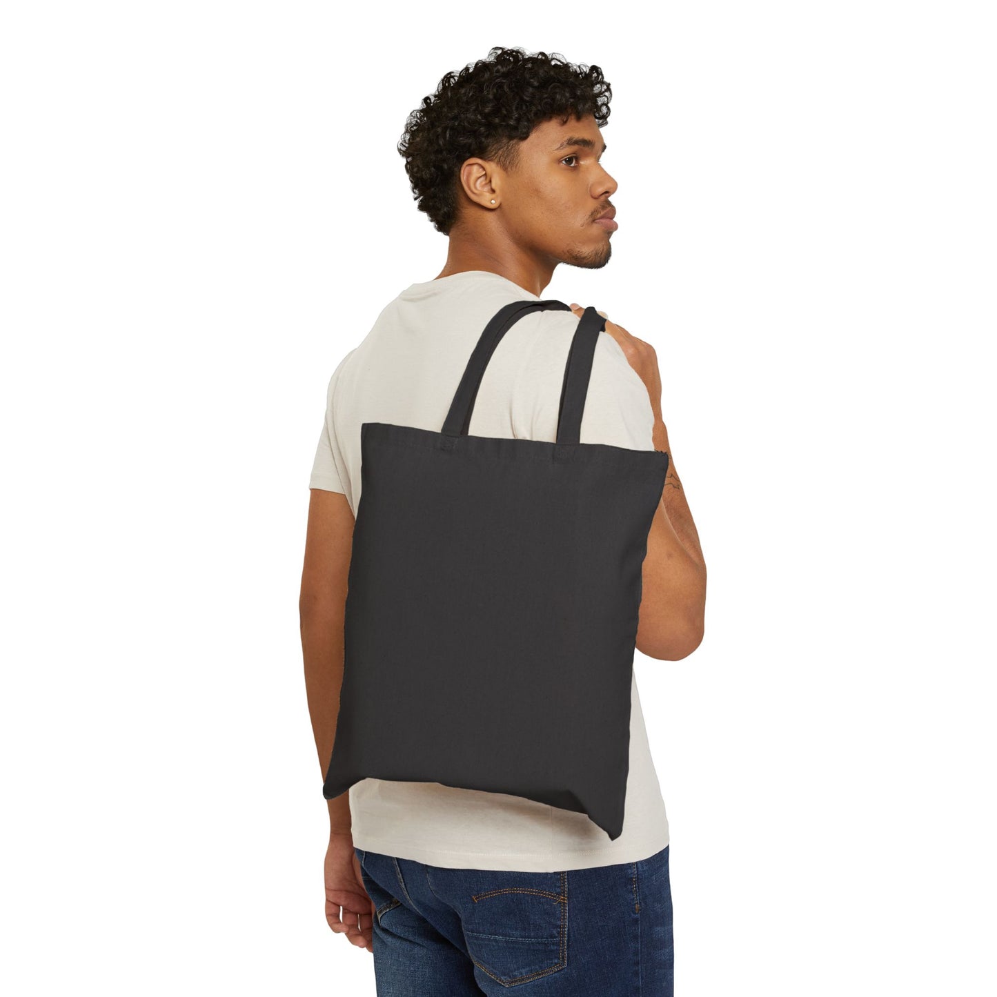 Natural Woman Half Face (WL) Canvas Tote Bag