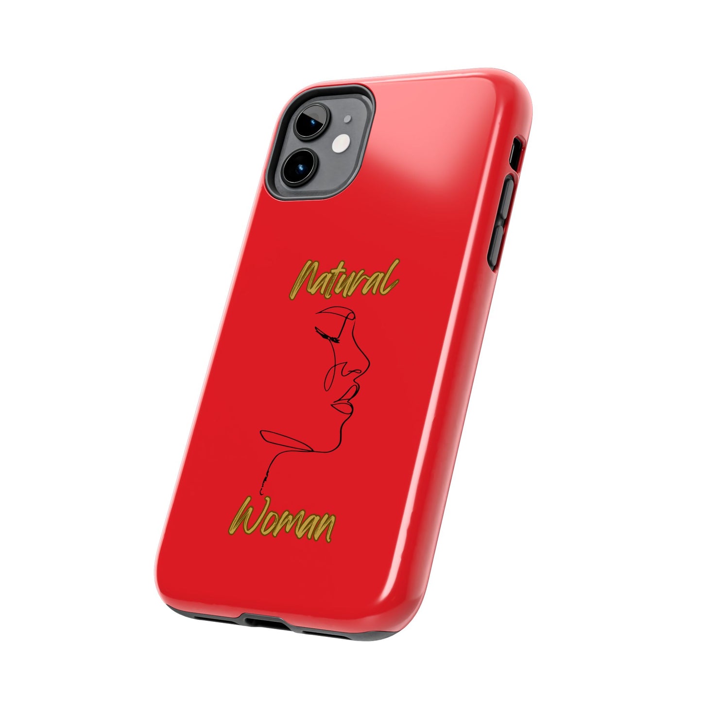Natural Woman Timeless (BL)Tough Phone Cases RED