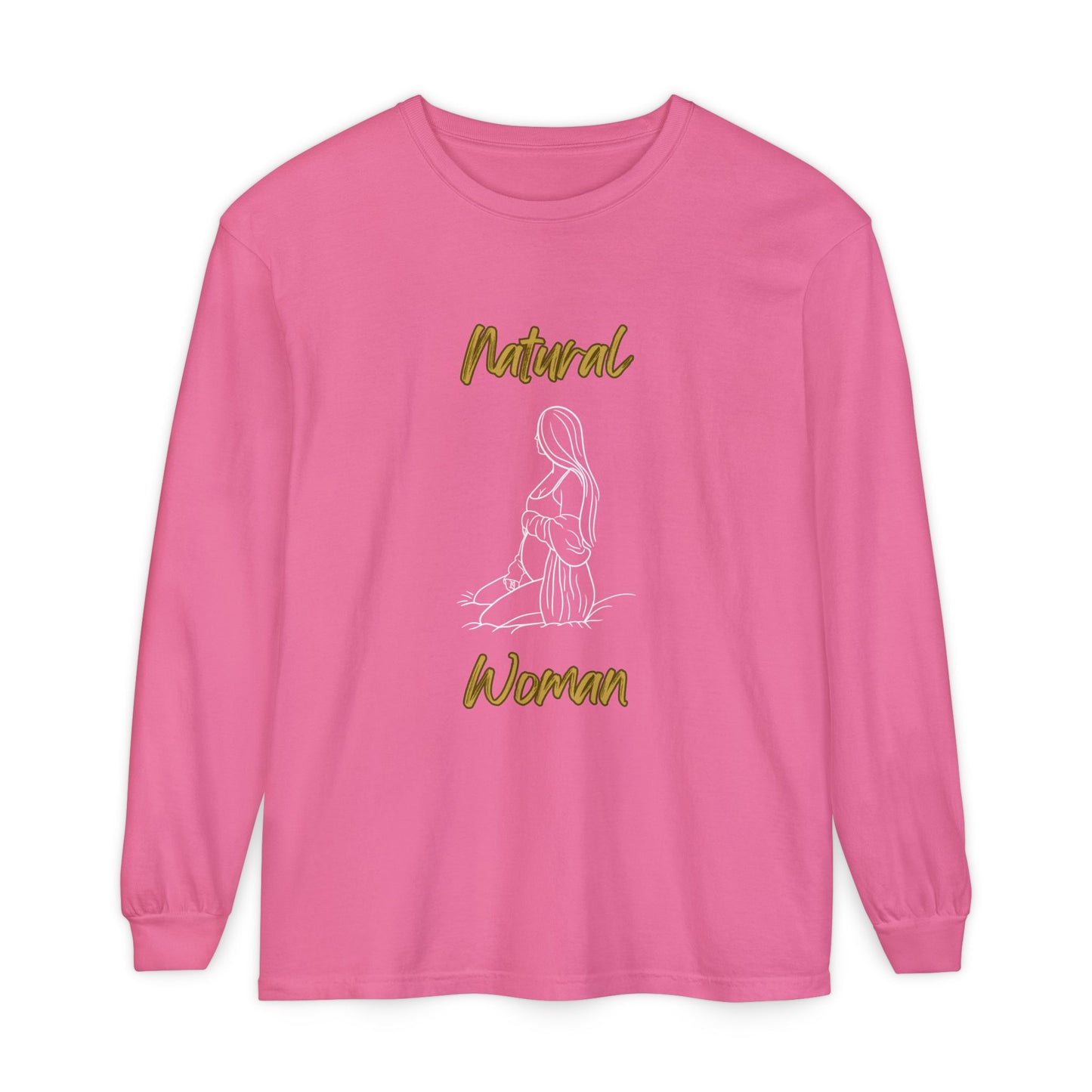 Natural Woman Expecting (WL) Long Sleeve T-Shirt