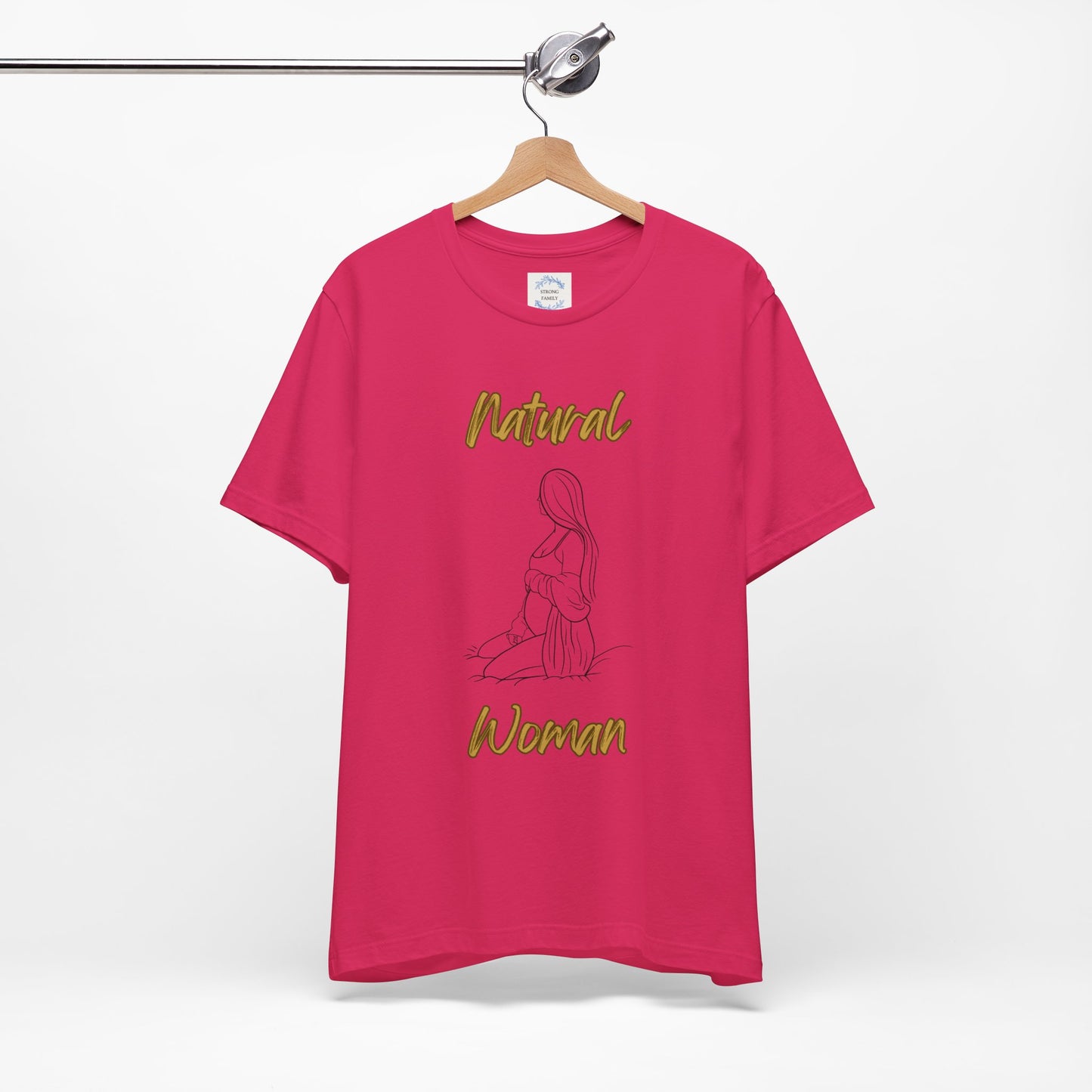 Natural Woman Expecting (BL) Short Sleeve T-Shirt