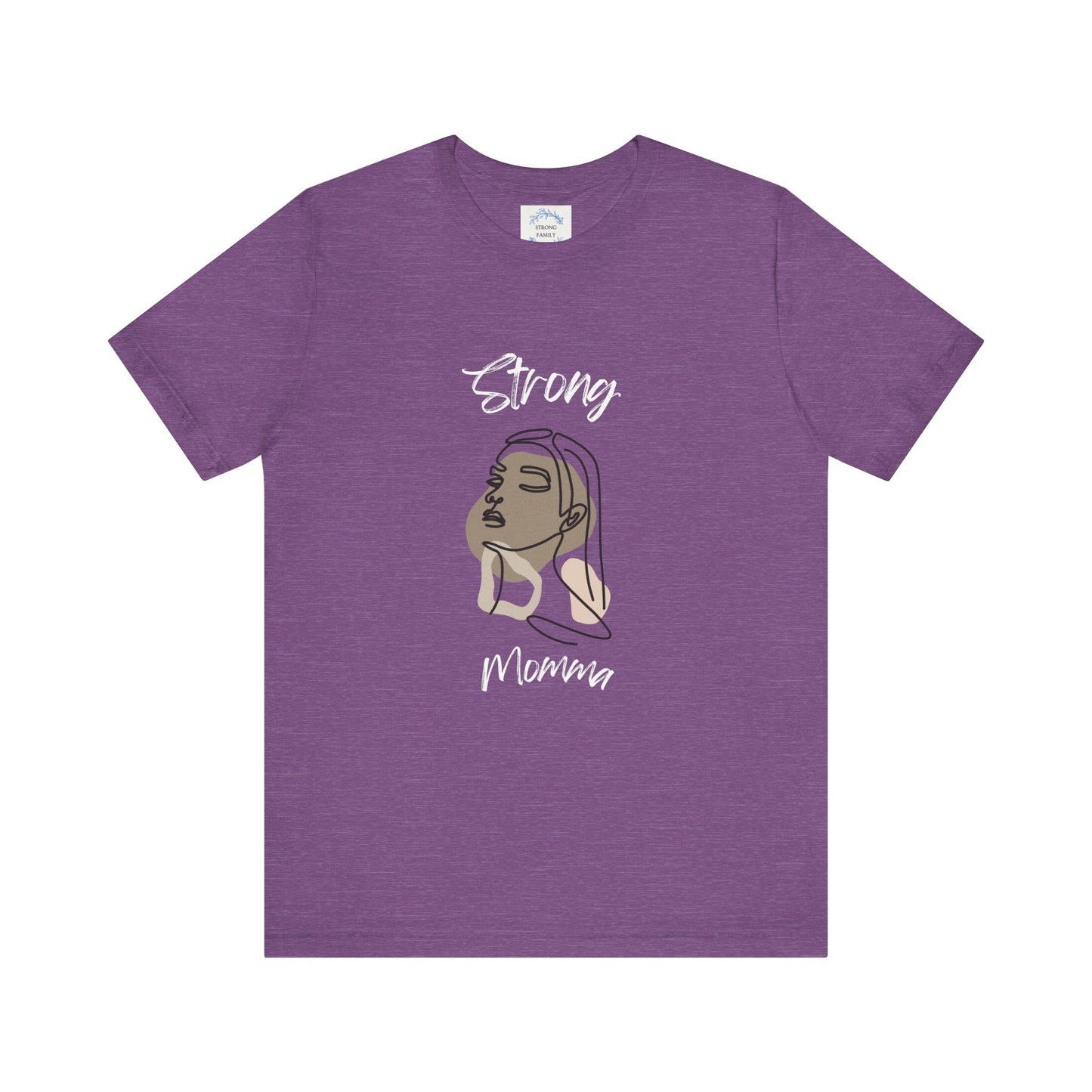 Strong Momma Short Sleeve T-Shirt (WL)