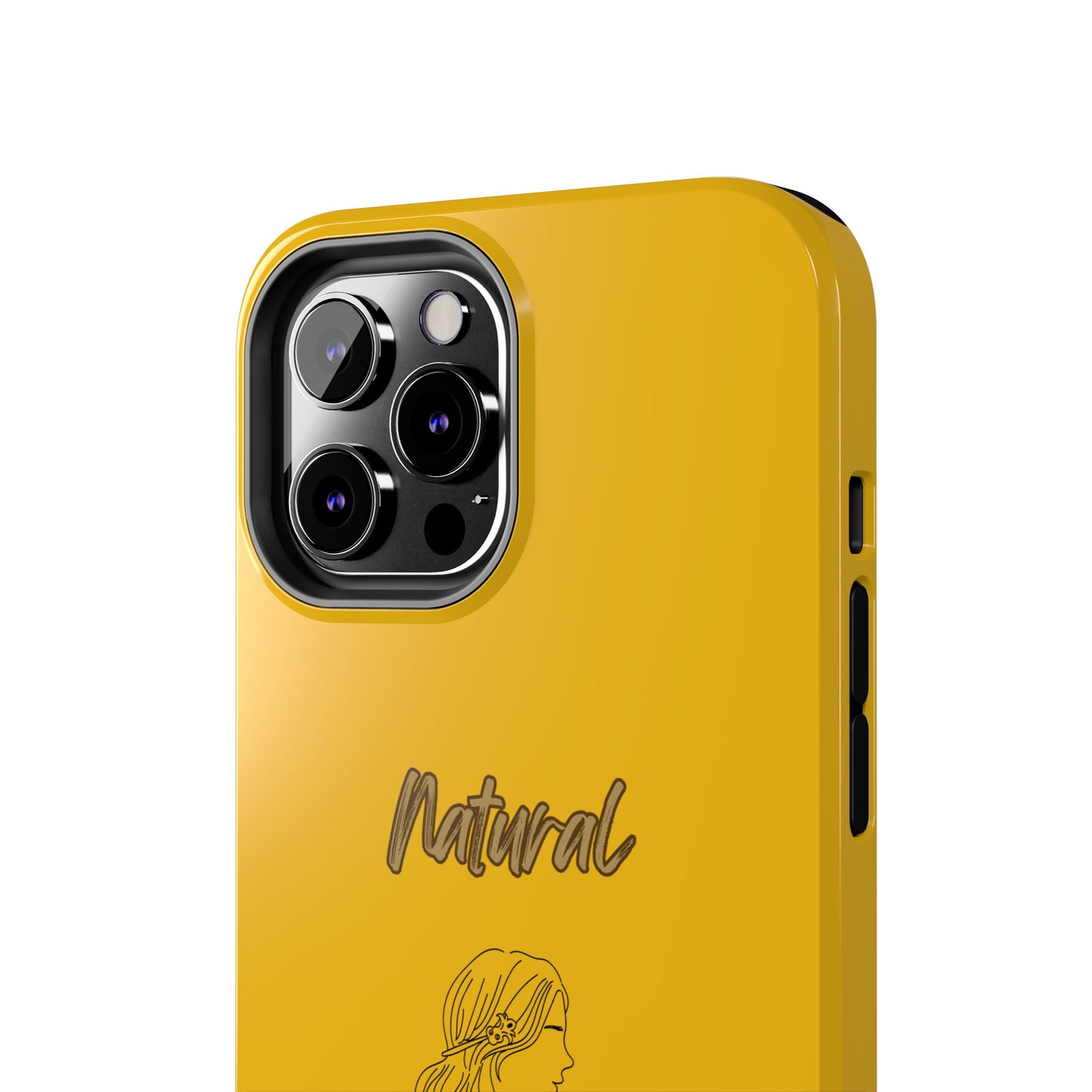 Natural Woman Young Woman (BL)Tough Phone Cases YELLOW