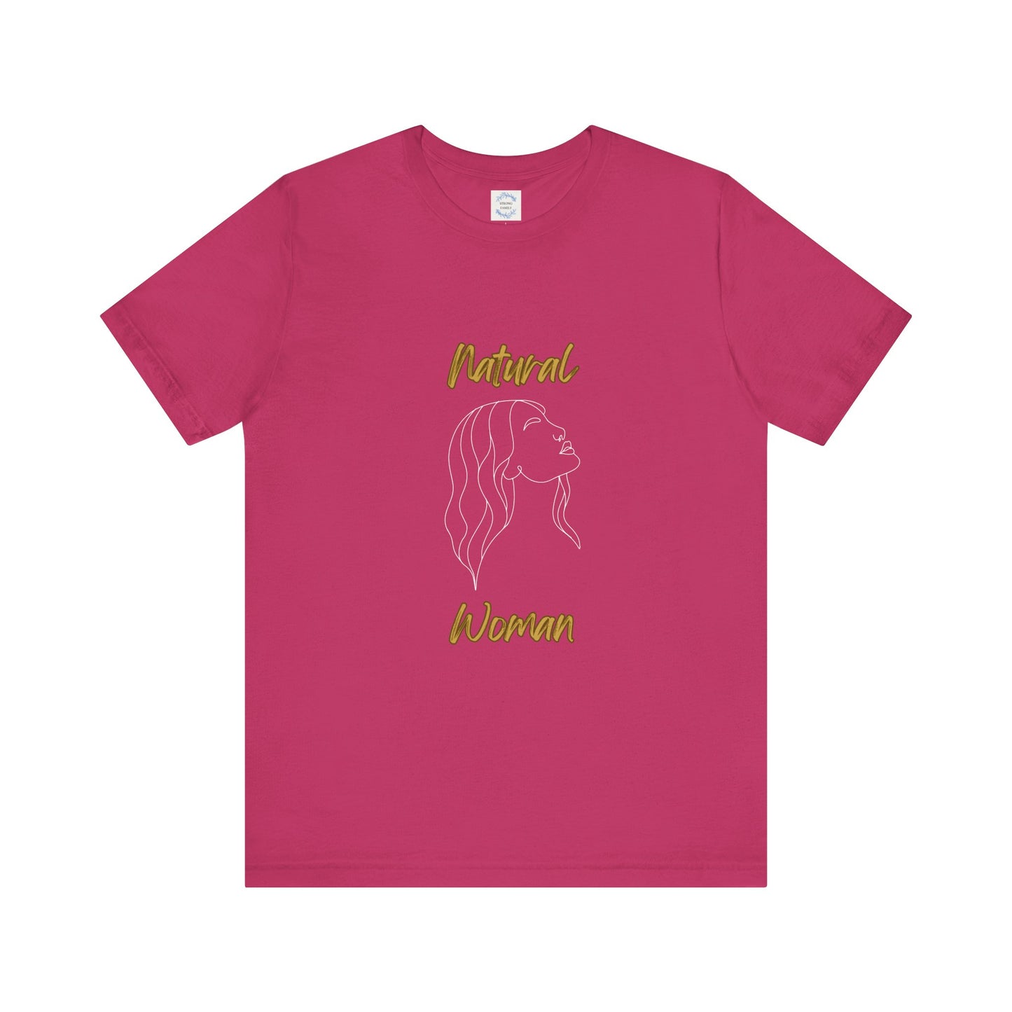 Natural Woman Breeze on Face (WL) Short Sleeve T-Shirt