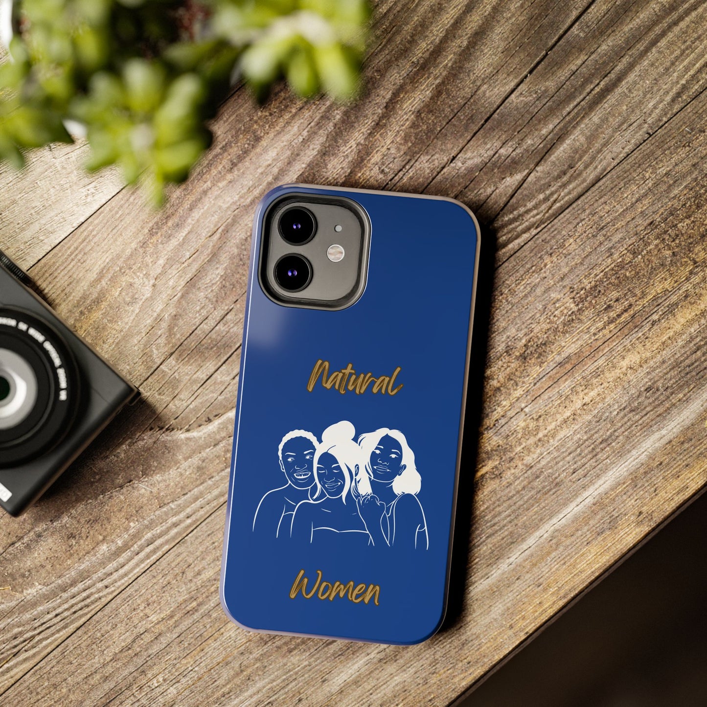 Natural Women Laughing Friends (WL)Tough Phone Cases DARK BLUE