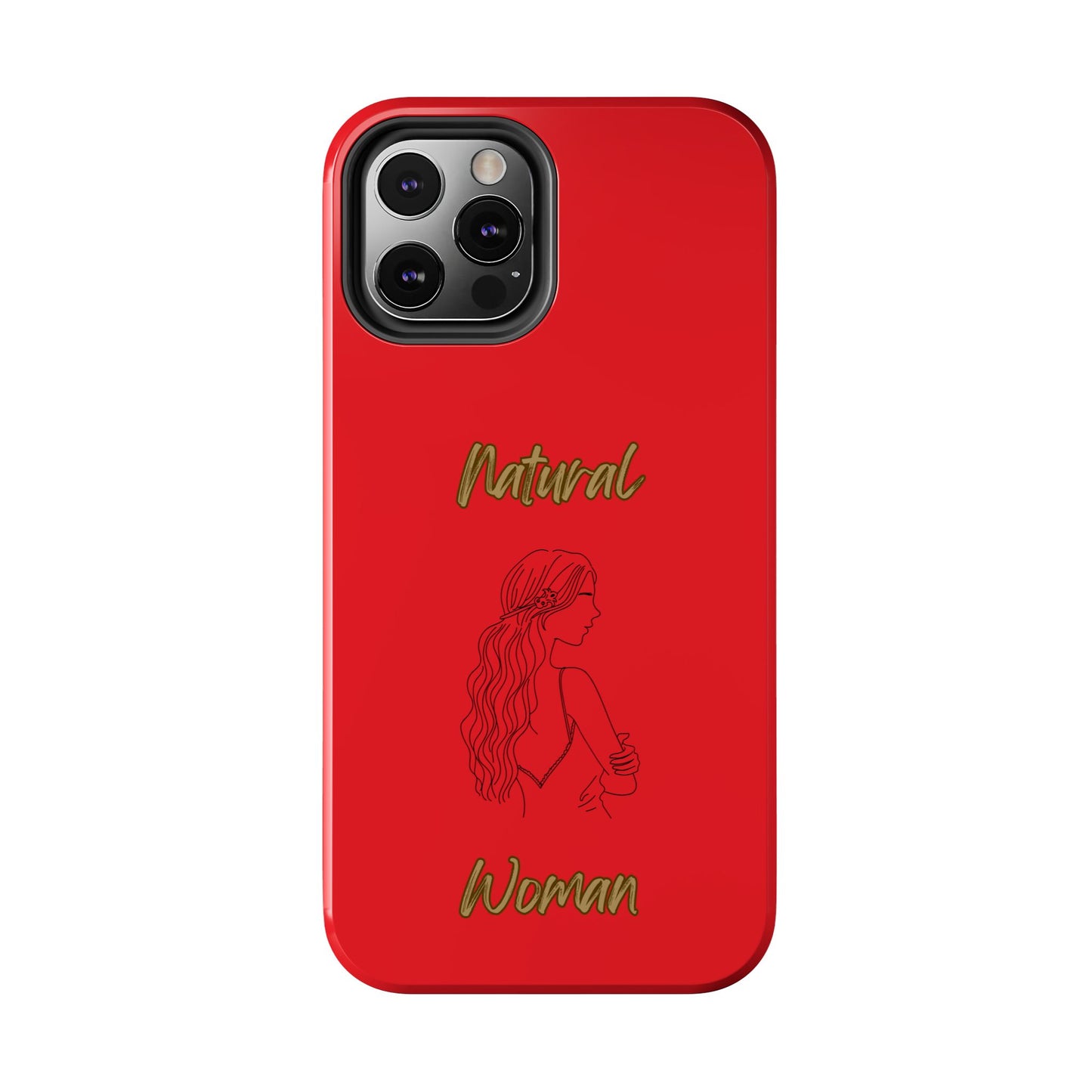 Natural Woman Young Woman (BL)Tough Phone Cases RED