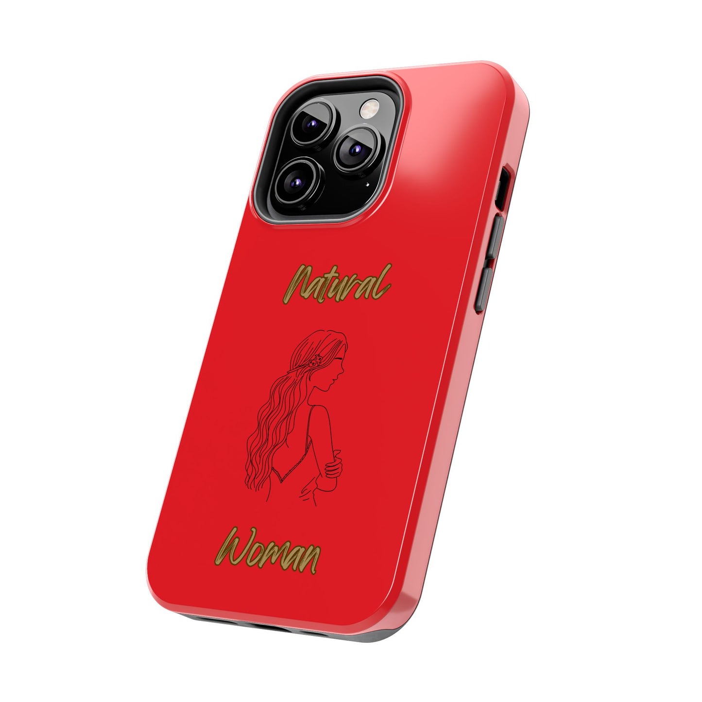 Natural Woman Young Woman (BL)Tough Phone Cases RED