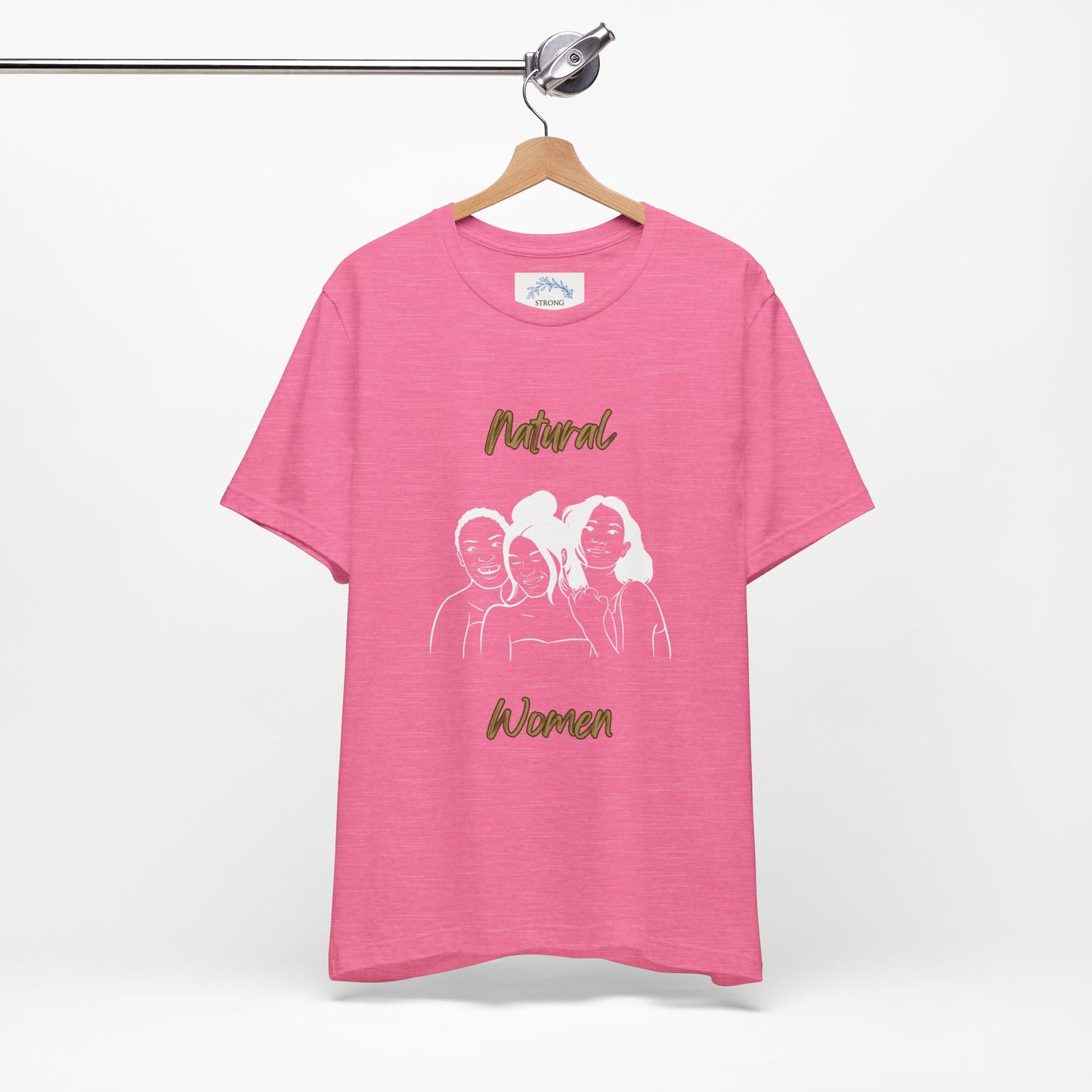 Natural Woman Laughing Friends (WL) Short Sleeve T-Shirt