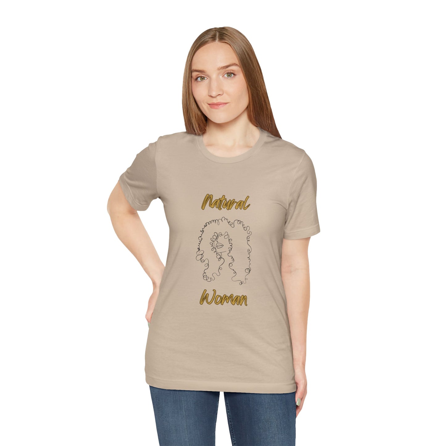 Natural Woman Spiral Flow (BL) Short Sleeve T-Shirt