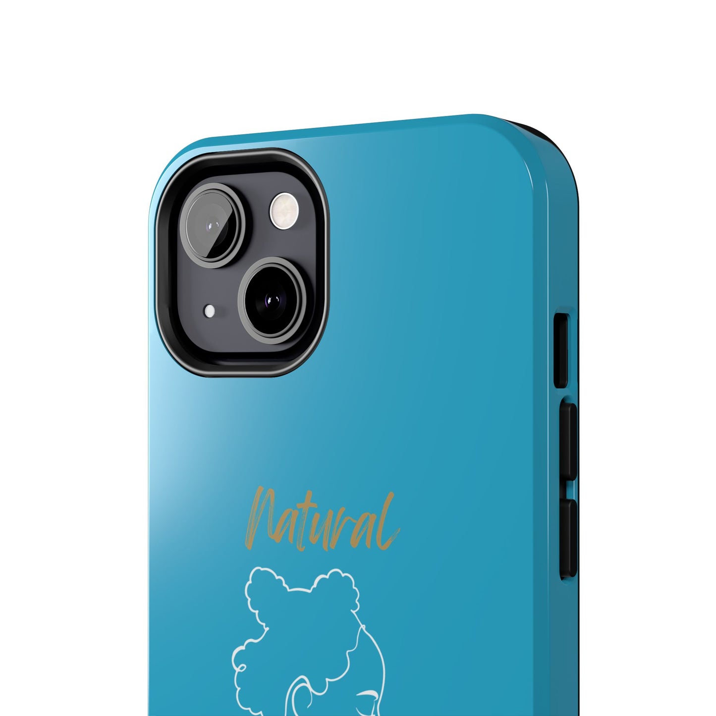 Natural Woman Twists (WL) Tough Phone Case TURQUOISE
