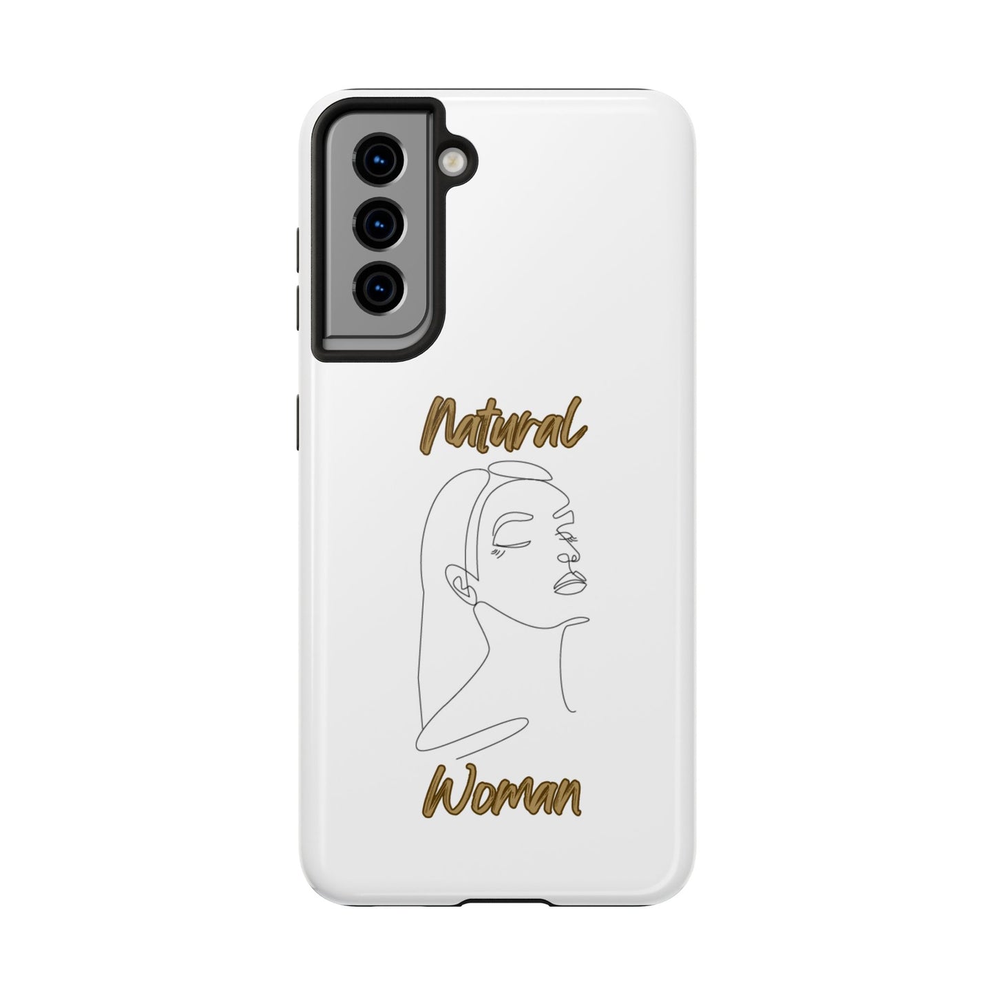 Natural Woman Calm (BL) Tough Phone Cases WHITE