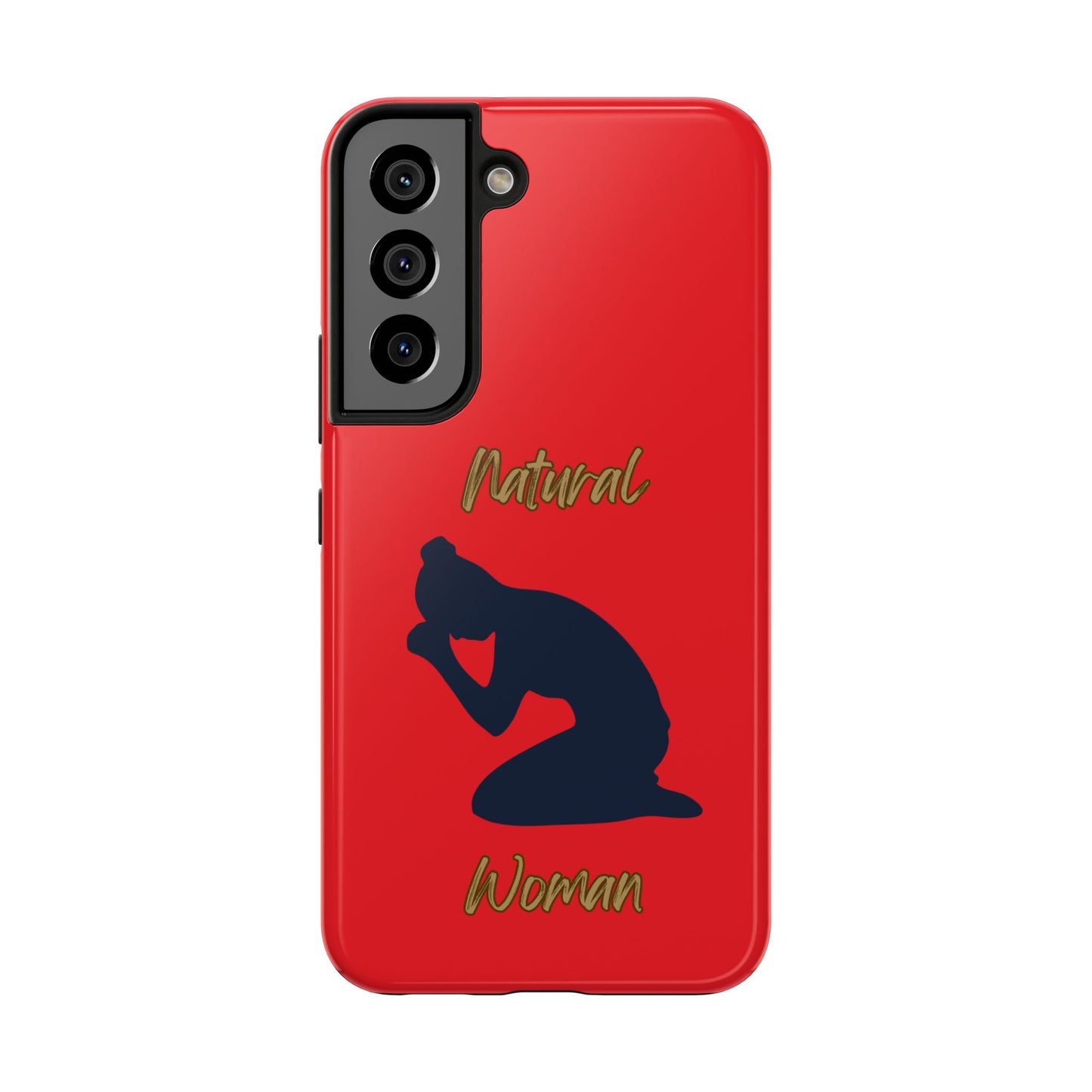 Natural Woman Pray (BL) Tough Phone Cases RED