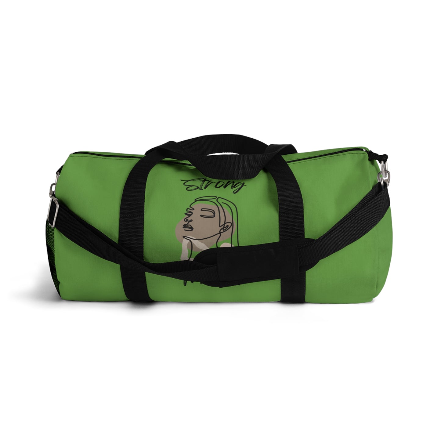 Strong Momma (BL) Duffel Bag GREEN