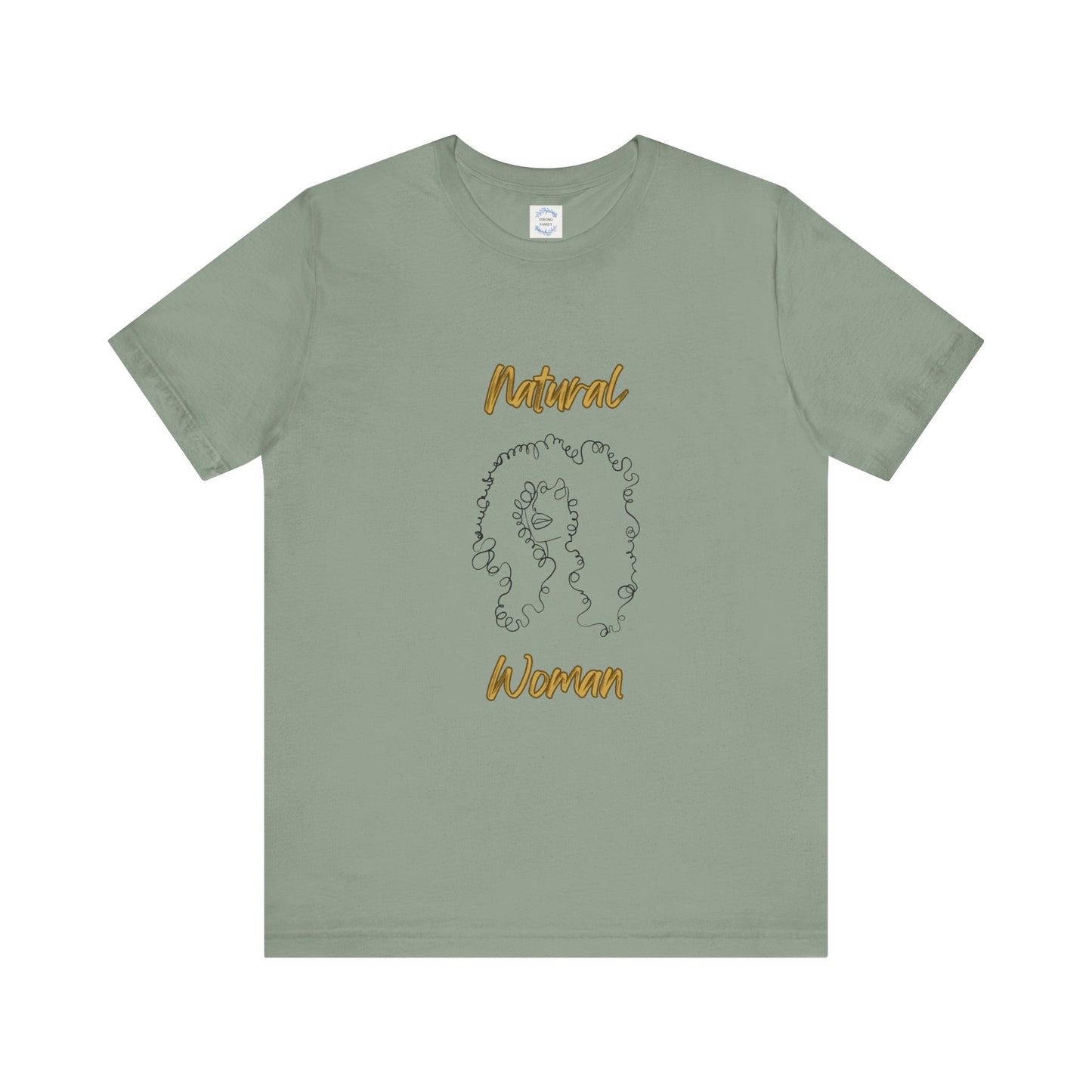 Natural Woman Spiral Flow (BL) Short Sleeve T-Shirt