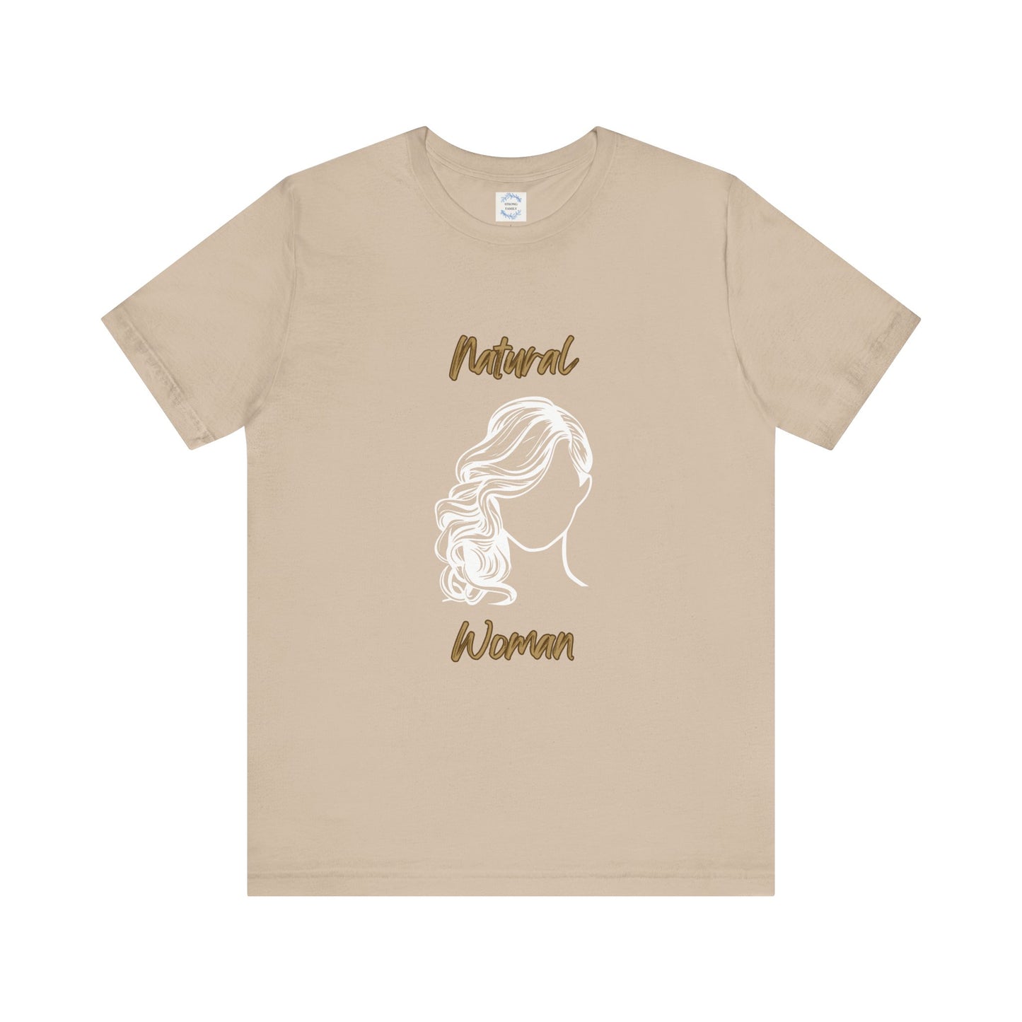 Natural Woman Long Curl (WL) Short Sleeve T-Shirt