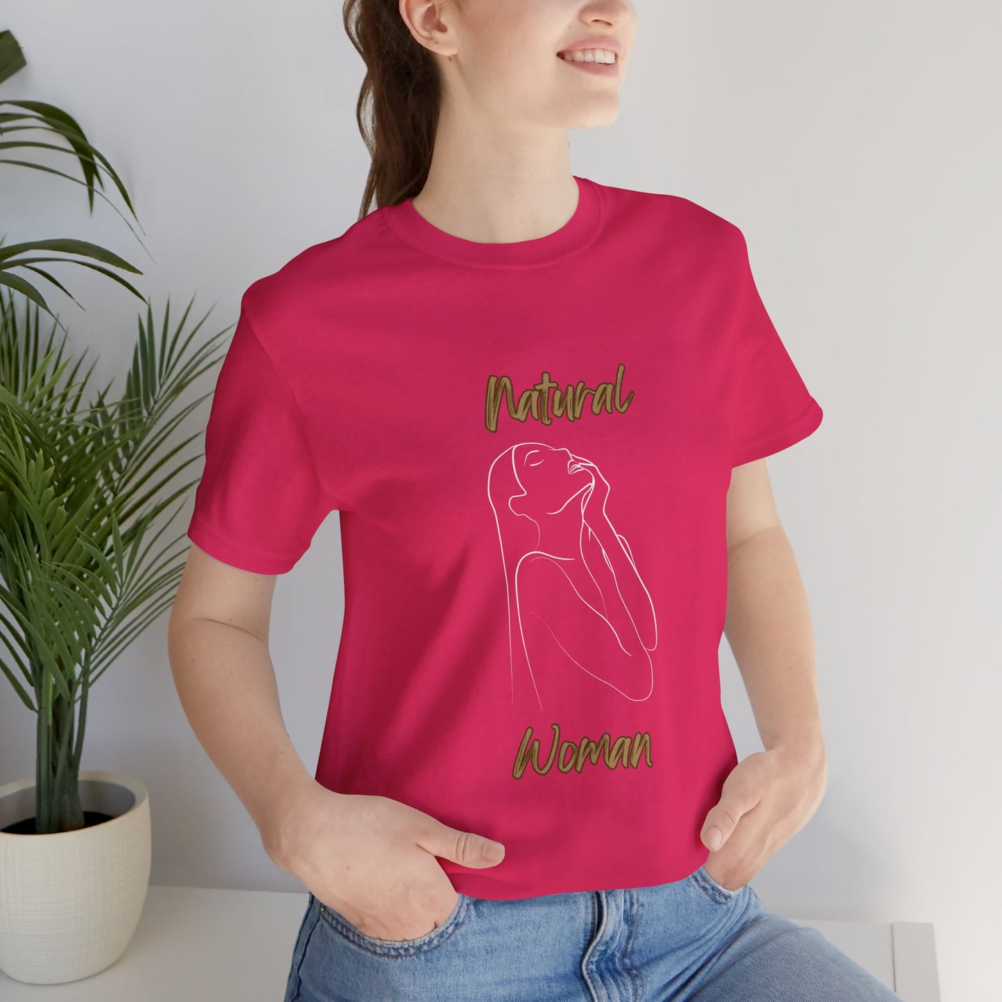 Natural Woman Thank You (WL) Short Sleeve T-Shirt