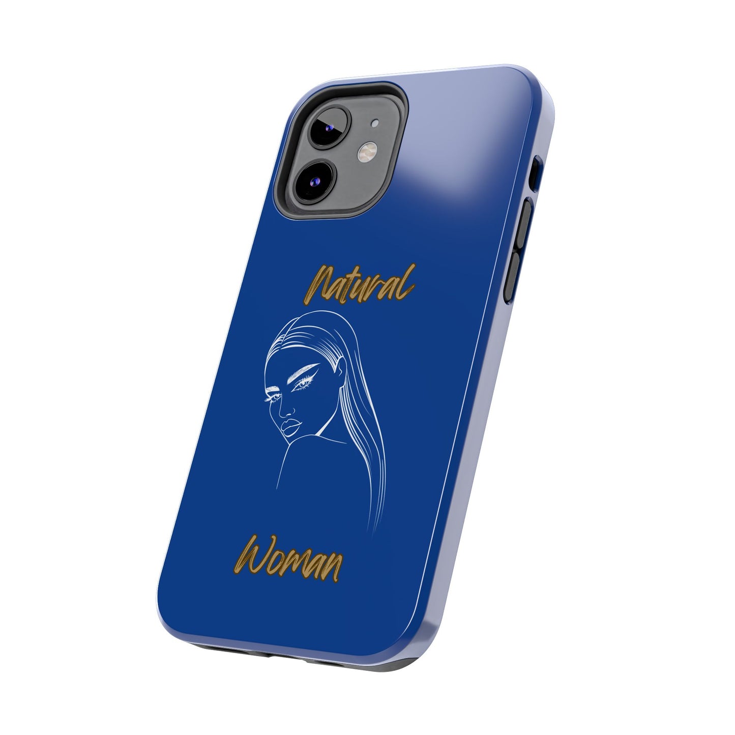 Natural Woman The Stare (WL)Tough Phone Cases DARK BLUE