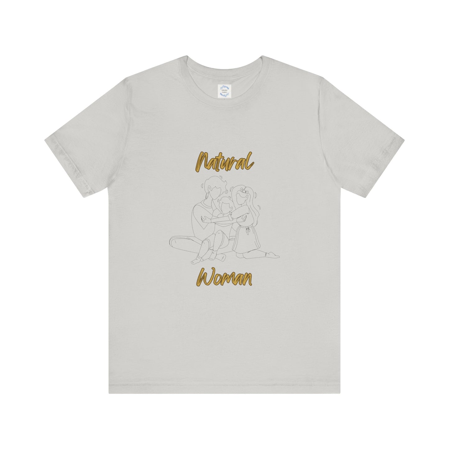 Natural Woman Bear Hugs (BL) Short Sleeve T-Shirt