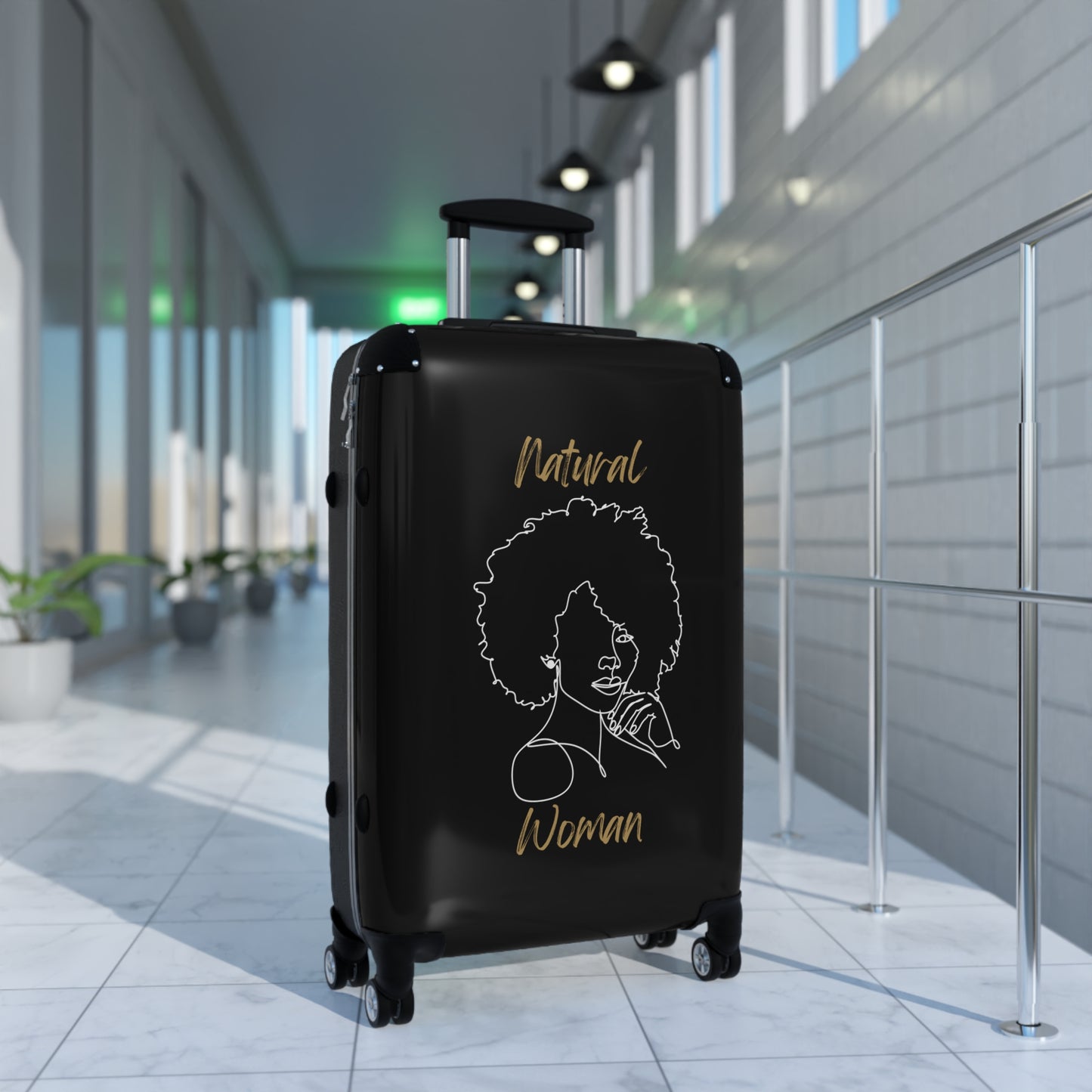 Natural Woman The Look (WL) Suitcase BLACK
